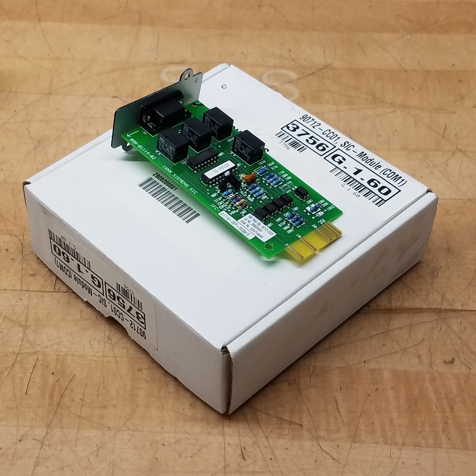 Siemens 90712-CC01 SIC-Module (COM-1), 098-01114-02, ZB08200001 - NEW