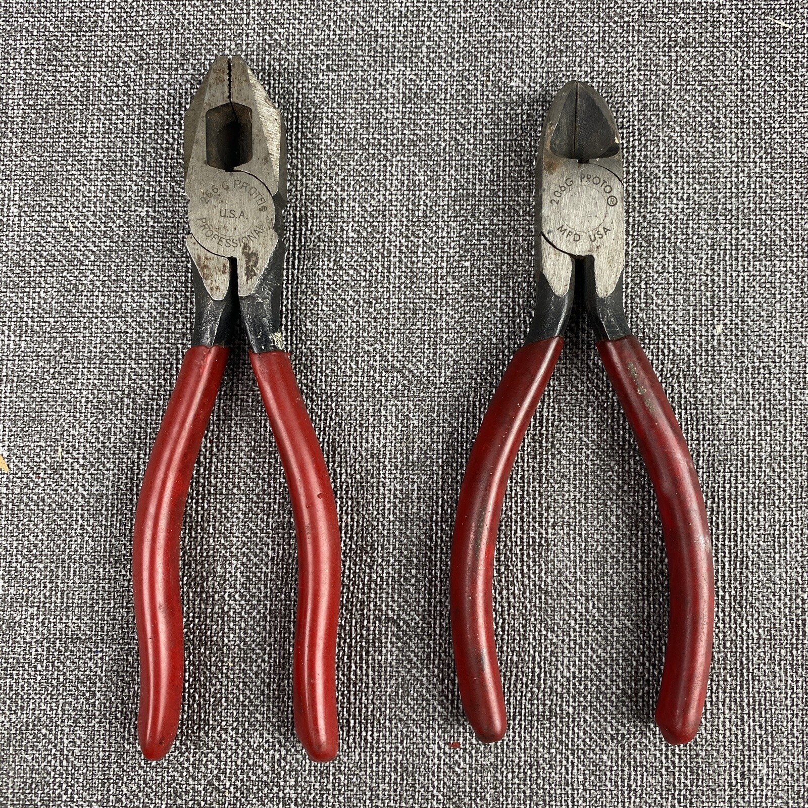 Vintage Pair of Proto Cutters and Pliers