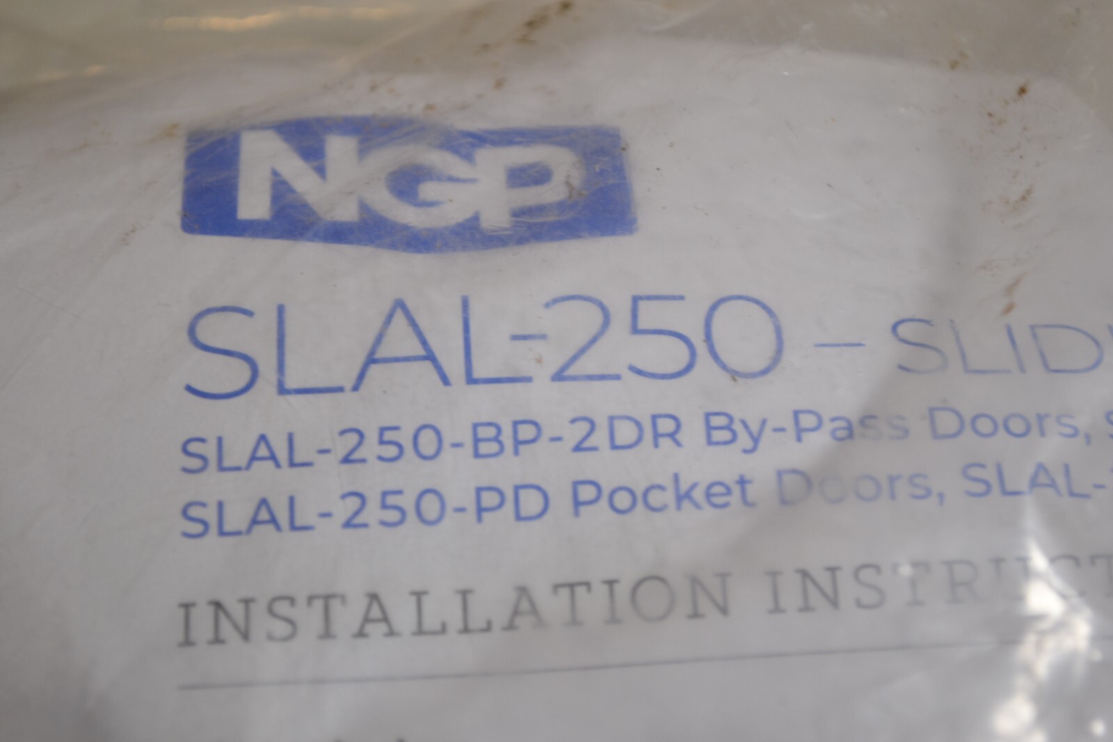 NGP SLAL-250-Sliding Door Hardware