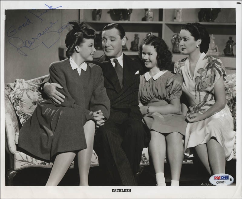 LARAINE DAY - AUTOGRAPHED SIGNED PHOTOGRAPH