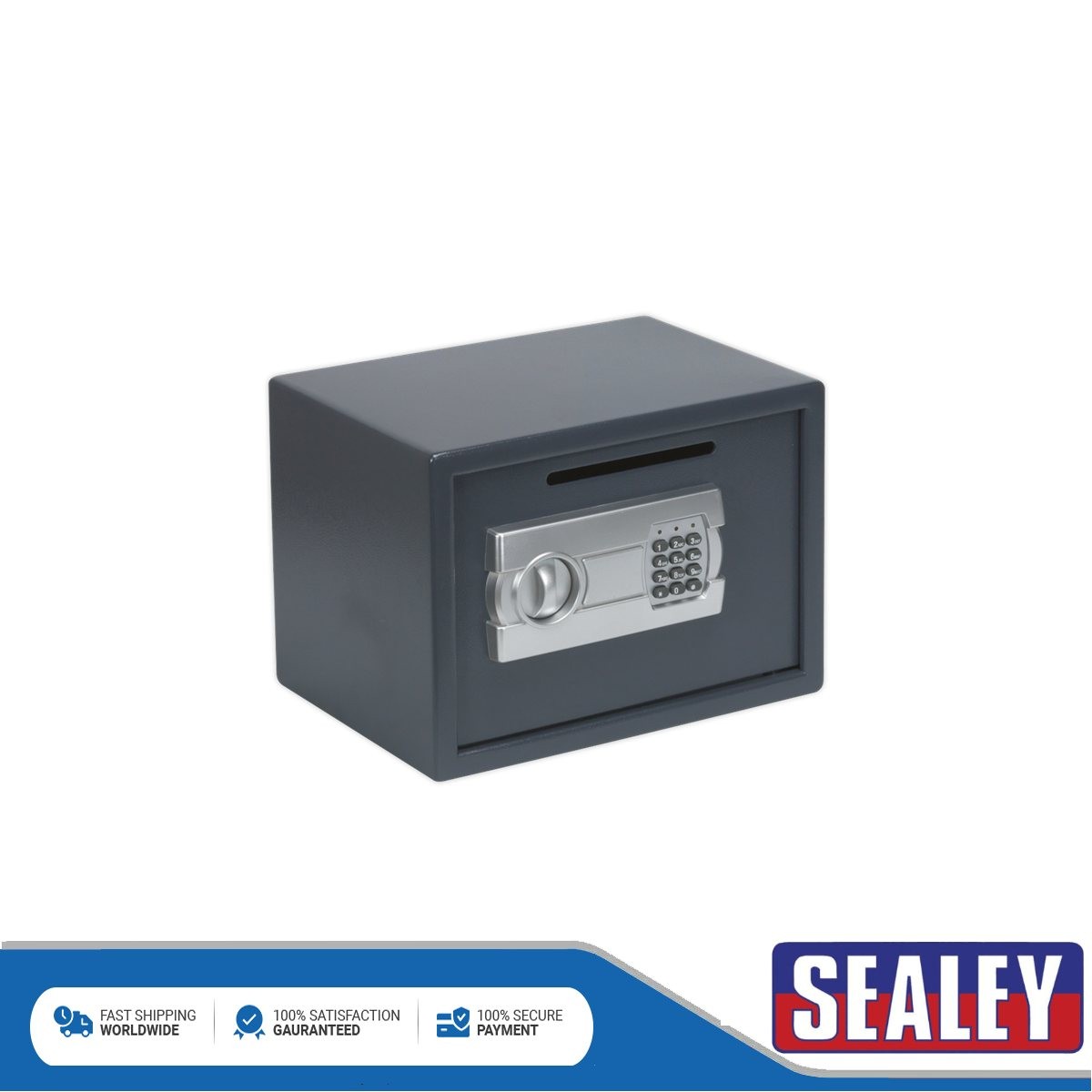 Sealey Electronic Combination Security Safe with Deposit Slot 350 x 250 x 250mm