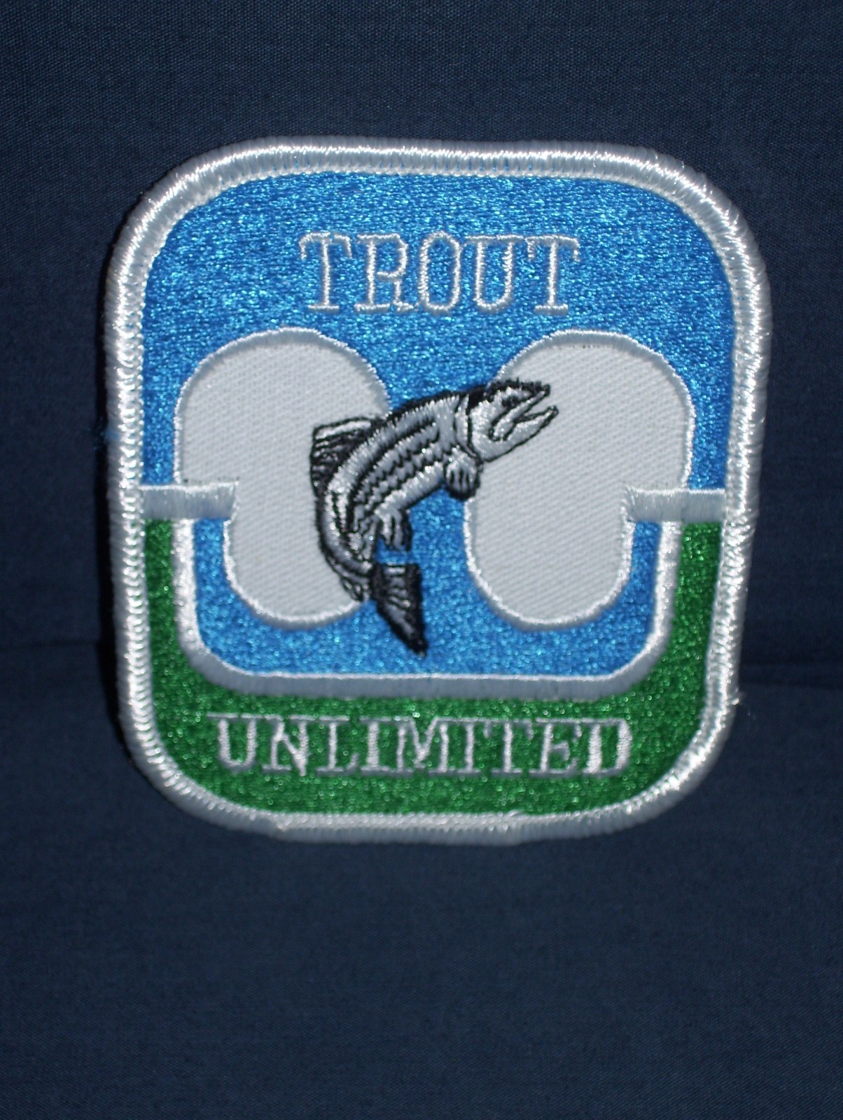 Trout Unlimited Square Patch New 2.75 x 3.5 Inches
