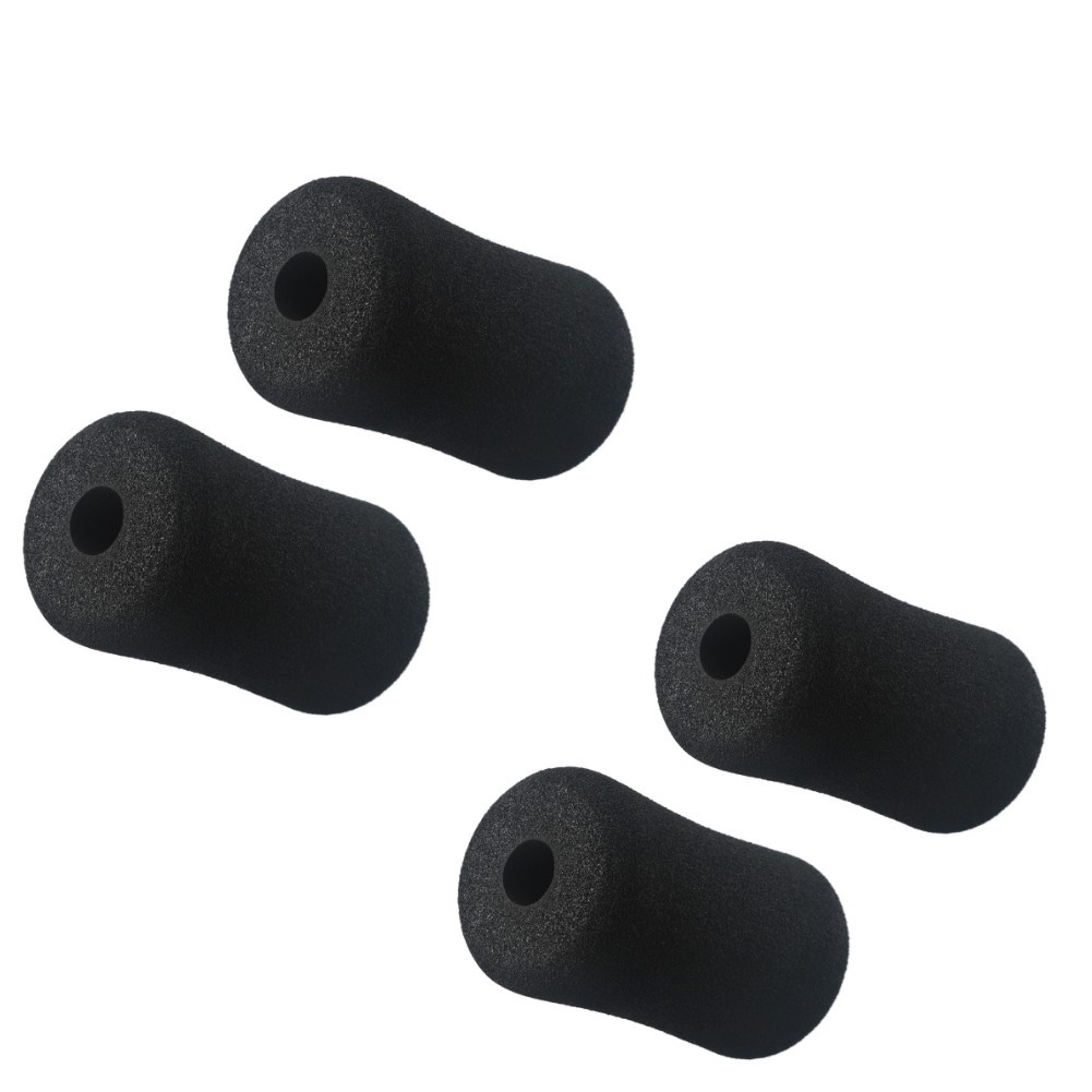 4PCS Black Foam Pads for Fitness and Home Gym Tubediameter 22MM