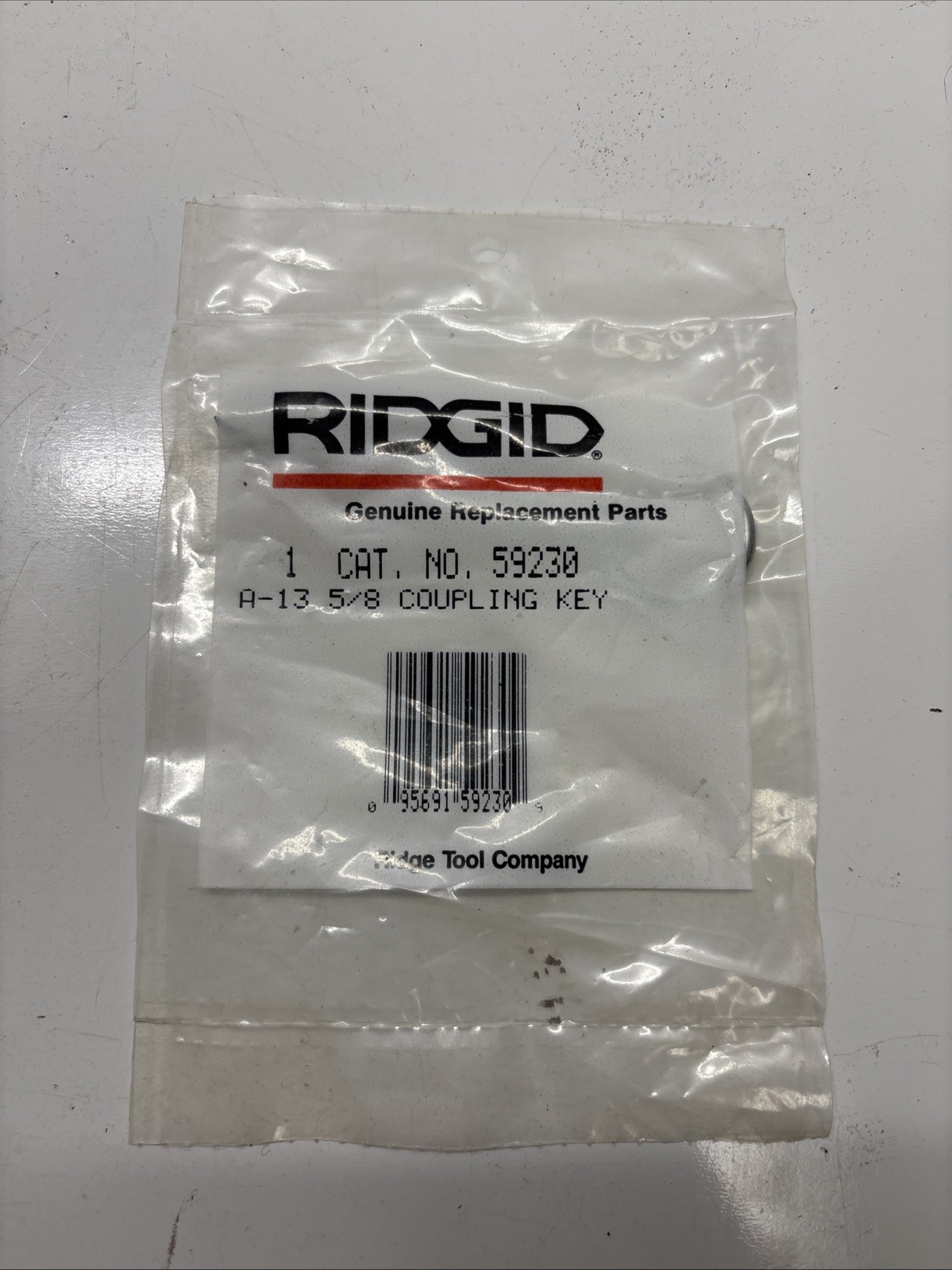 Ridgid 5/8 Coupling Key 59230