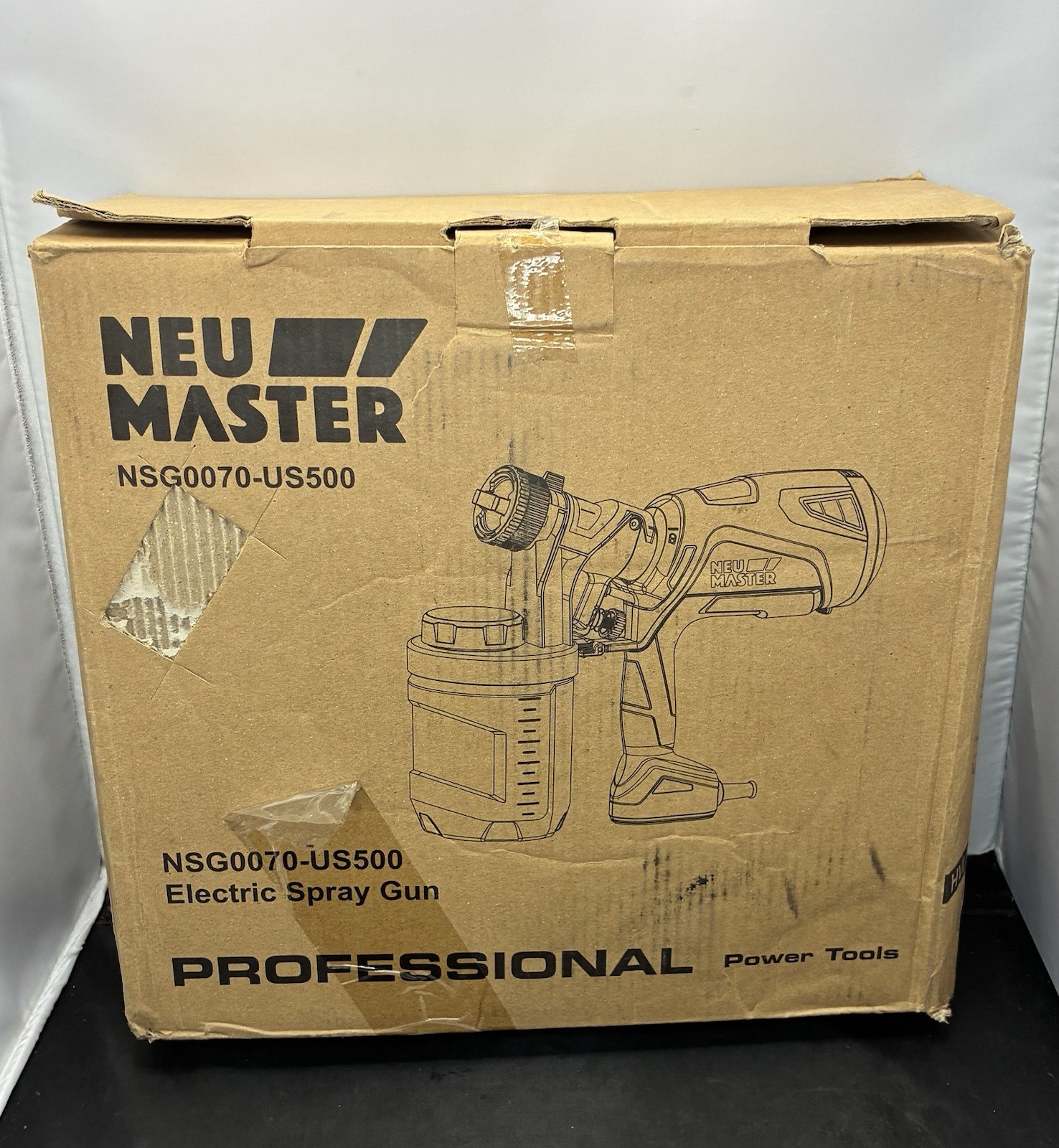 NEU MASTER NSG0070- US500 Electric Spray Gun - Open Box