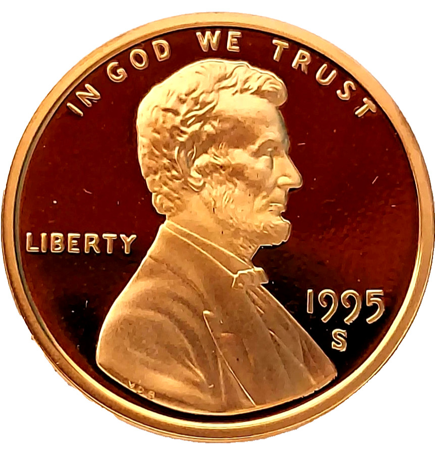 1995-S Lincoln Cent Proof DCAM