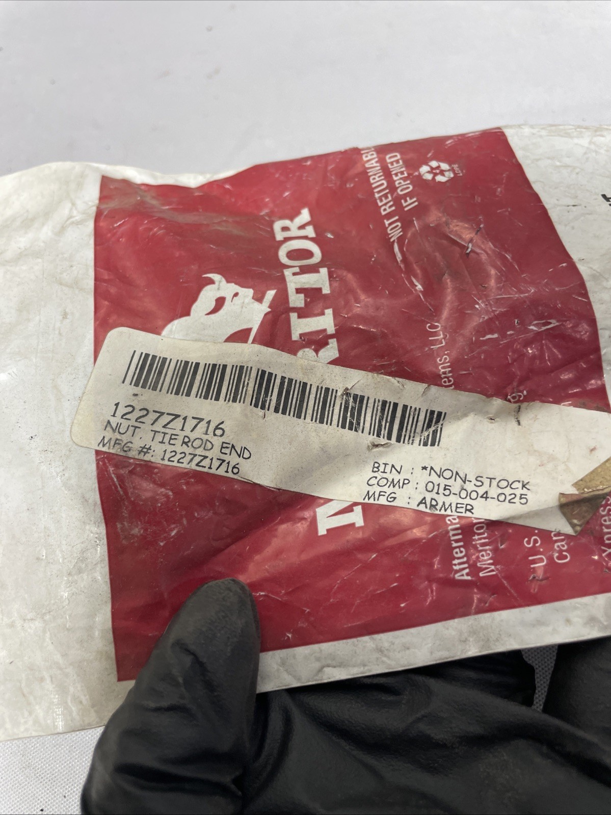 Meritor 1227Z1716 Axle Nut Meritor Genuine Front Axle Hardware Nut