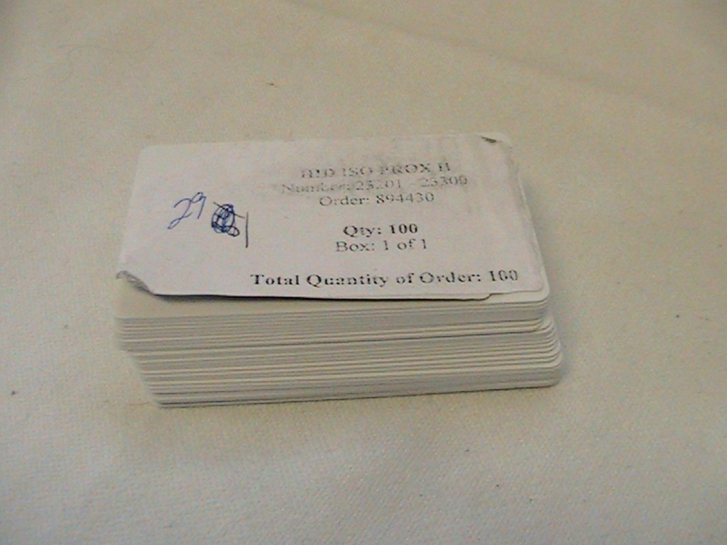 29 NEW HID ISO PROX II PROXIMITY CARDS #23272 TO #23300