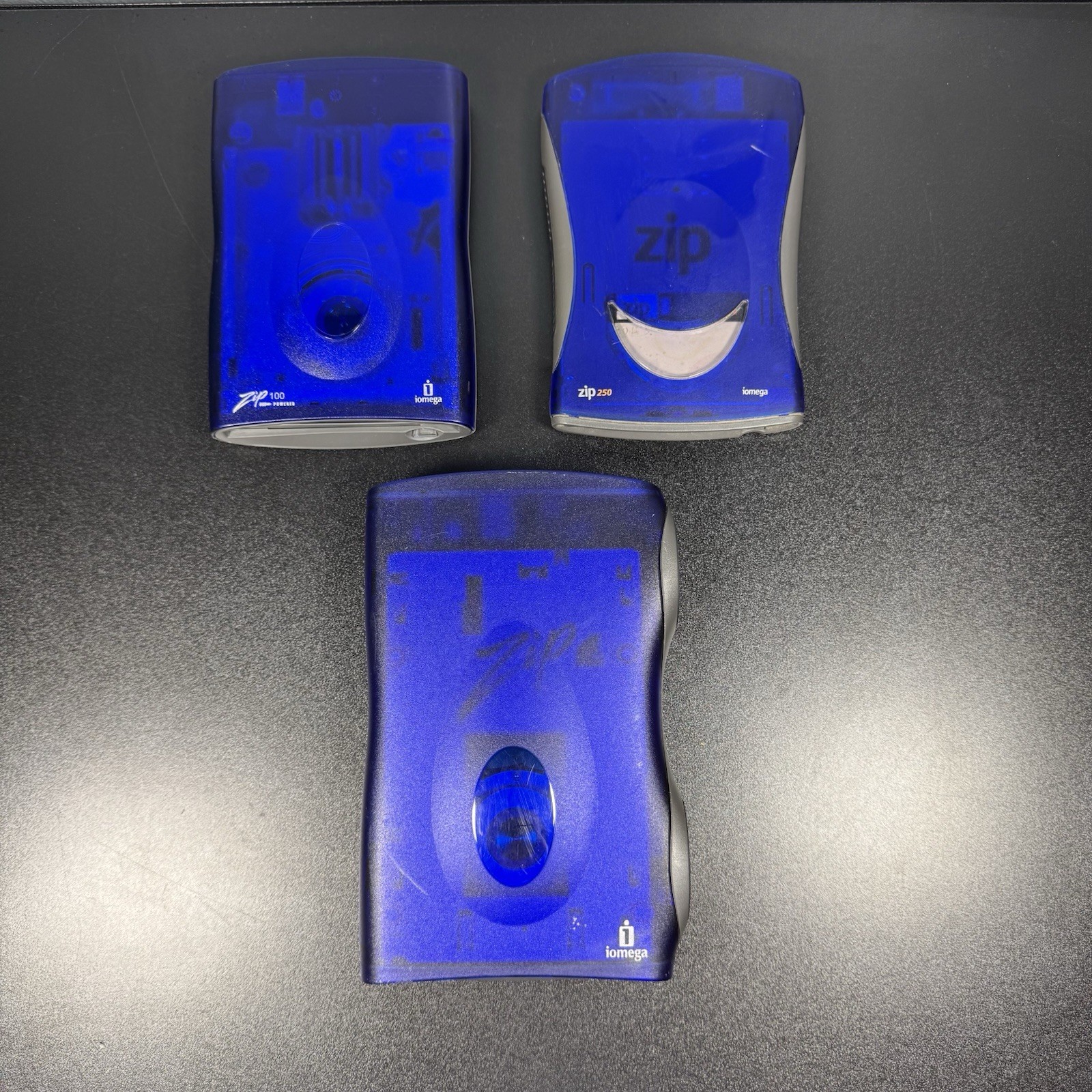 iomega Zip 250MB USB External Zip Drive Z250USBPCMBP Blue 100MB USBS/Z100USBNC