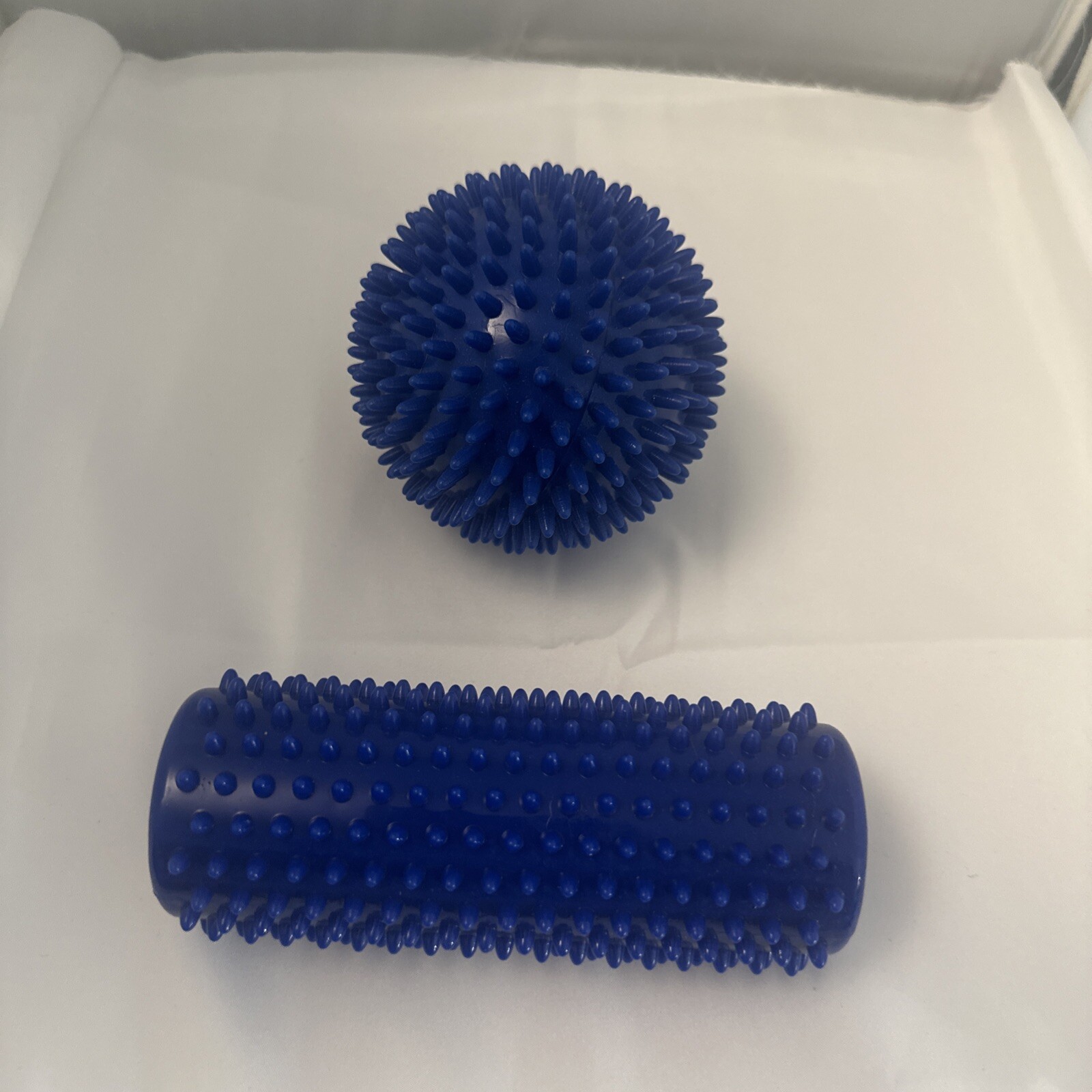 Hard Spiky Massage Ball Pack of 2. Plantar Fasciitis Relief Ball Foot Massage...
