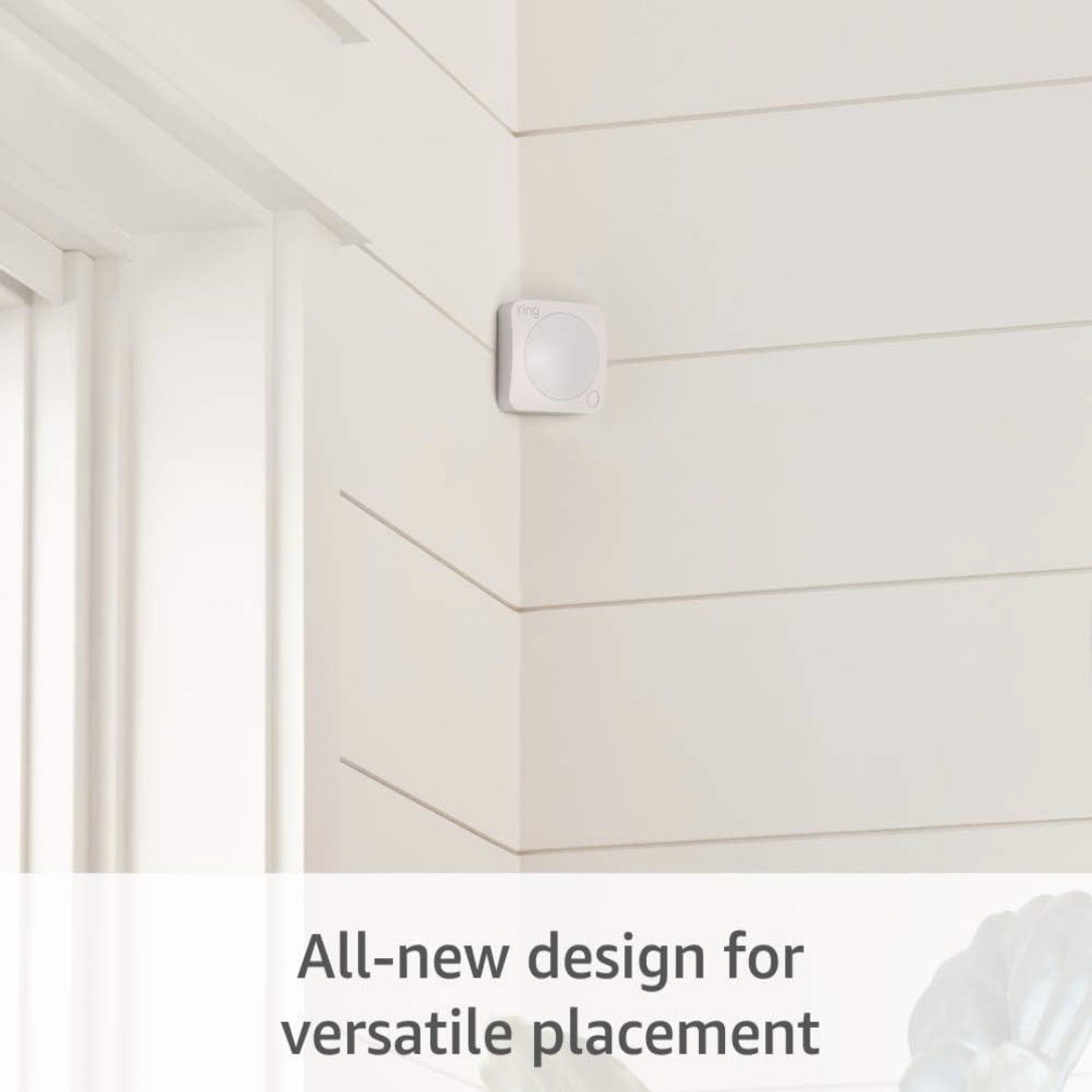 Ring Alarm Motion Detector, 90 Degree Coverage 25ft Range, NEW, 2nd Gen (4-Pack)