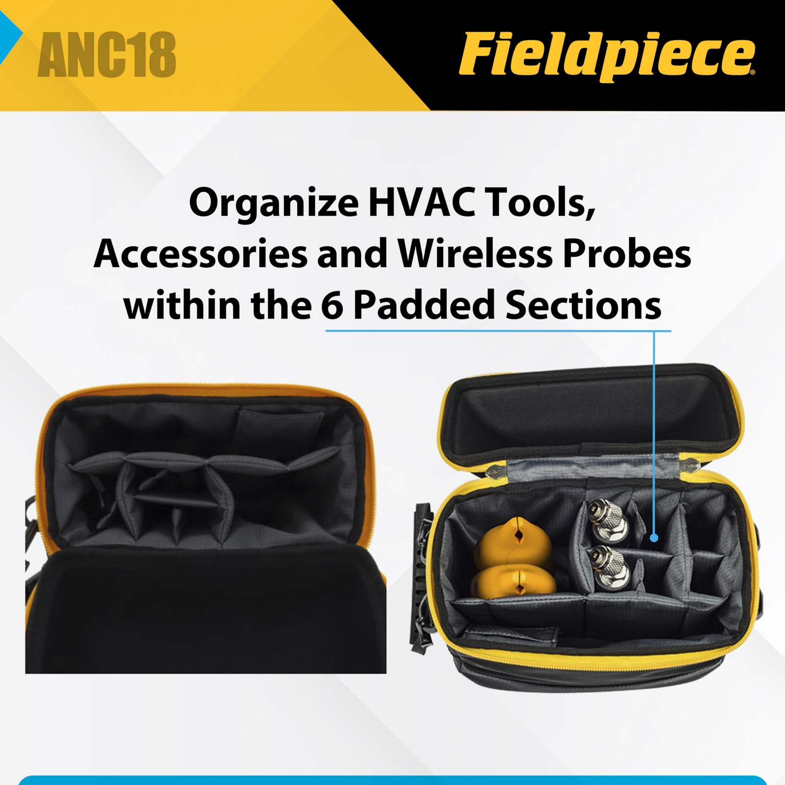 ANC18 Padded Carrying Case for Job Link Probes
