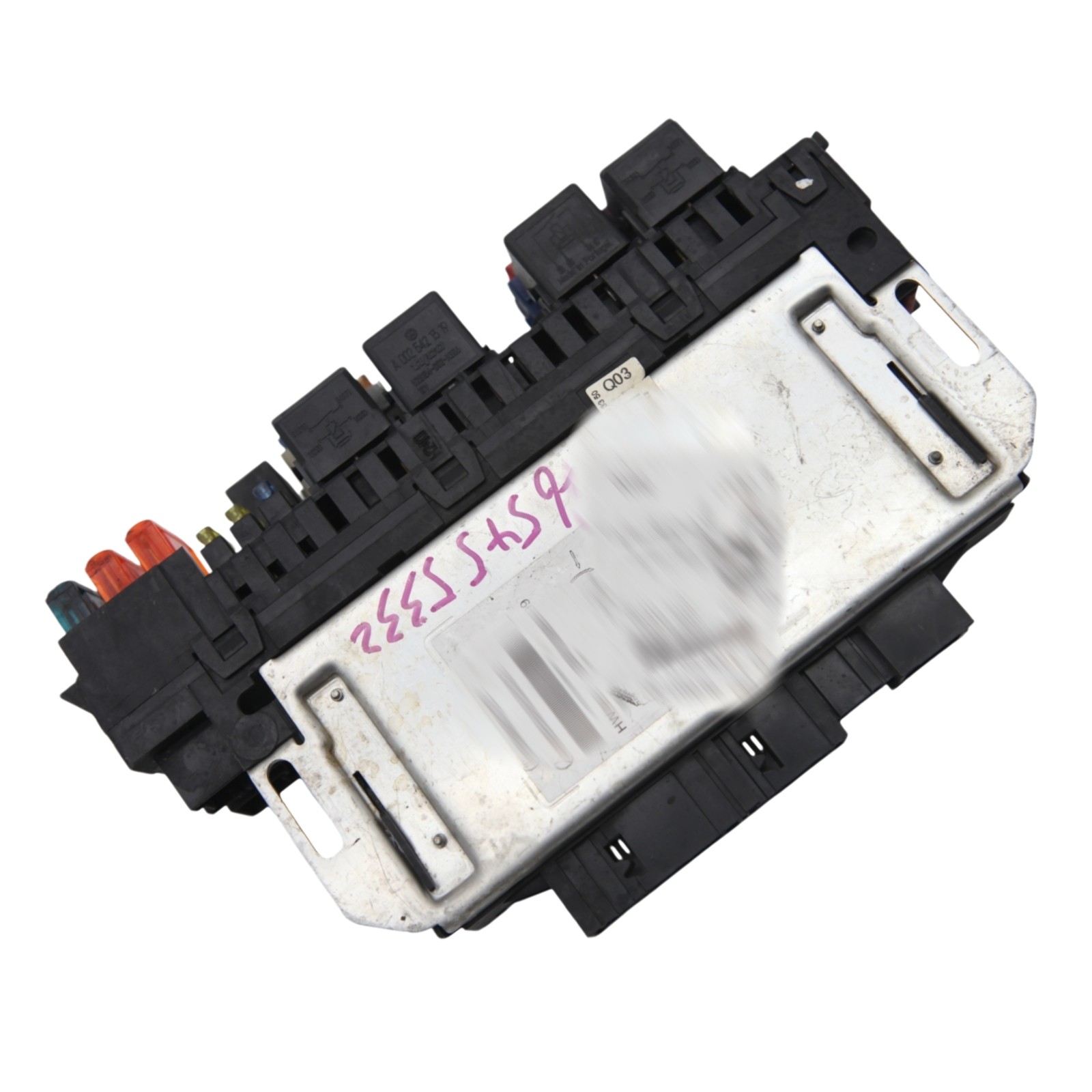 2001 MERCEDES BENZ S430 FRONT SAM FUSE BOX RELAY CONTROL MODULE 0265455332