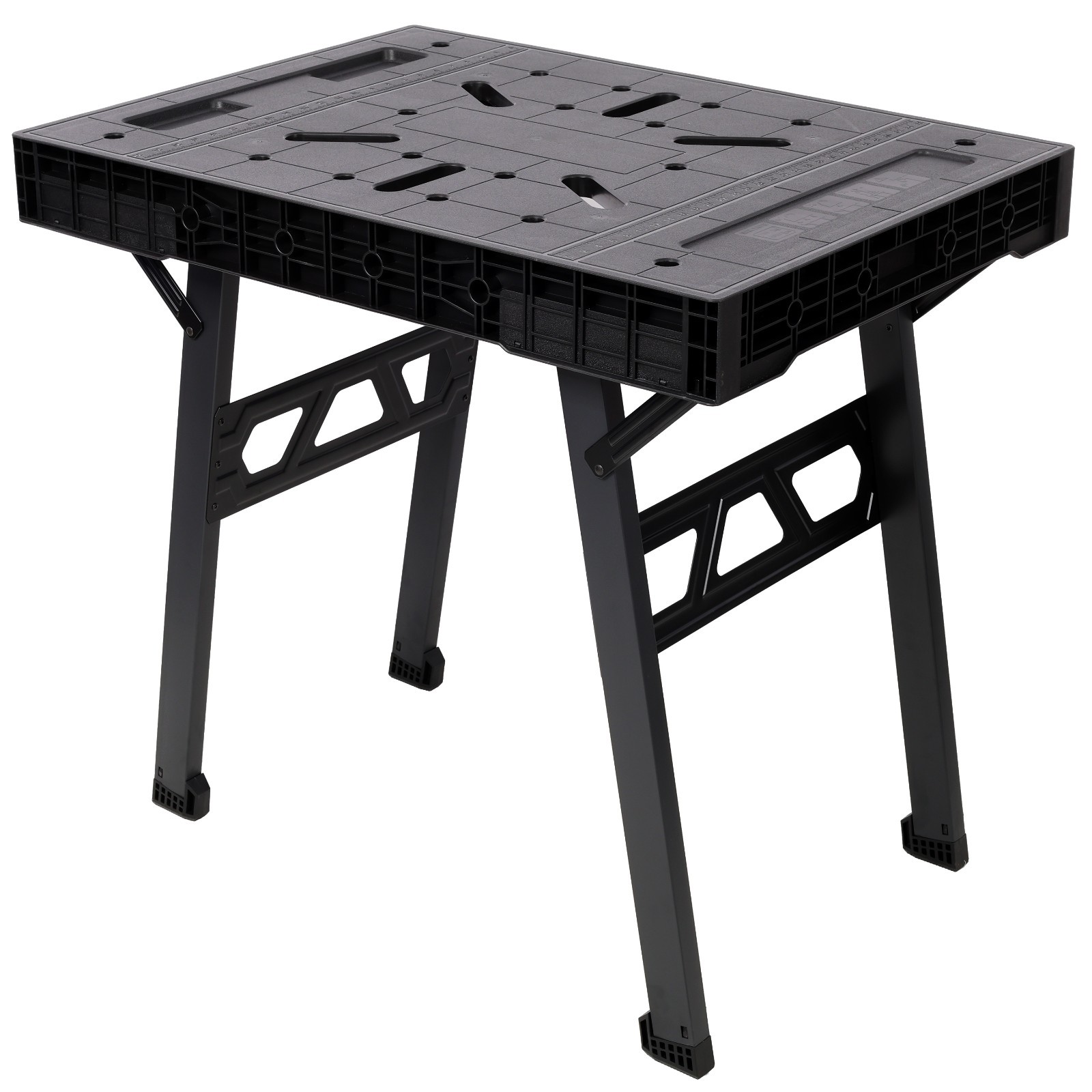 Foldable Work Bench 1650LBS Capacity Portable Garage Workshop Station