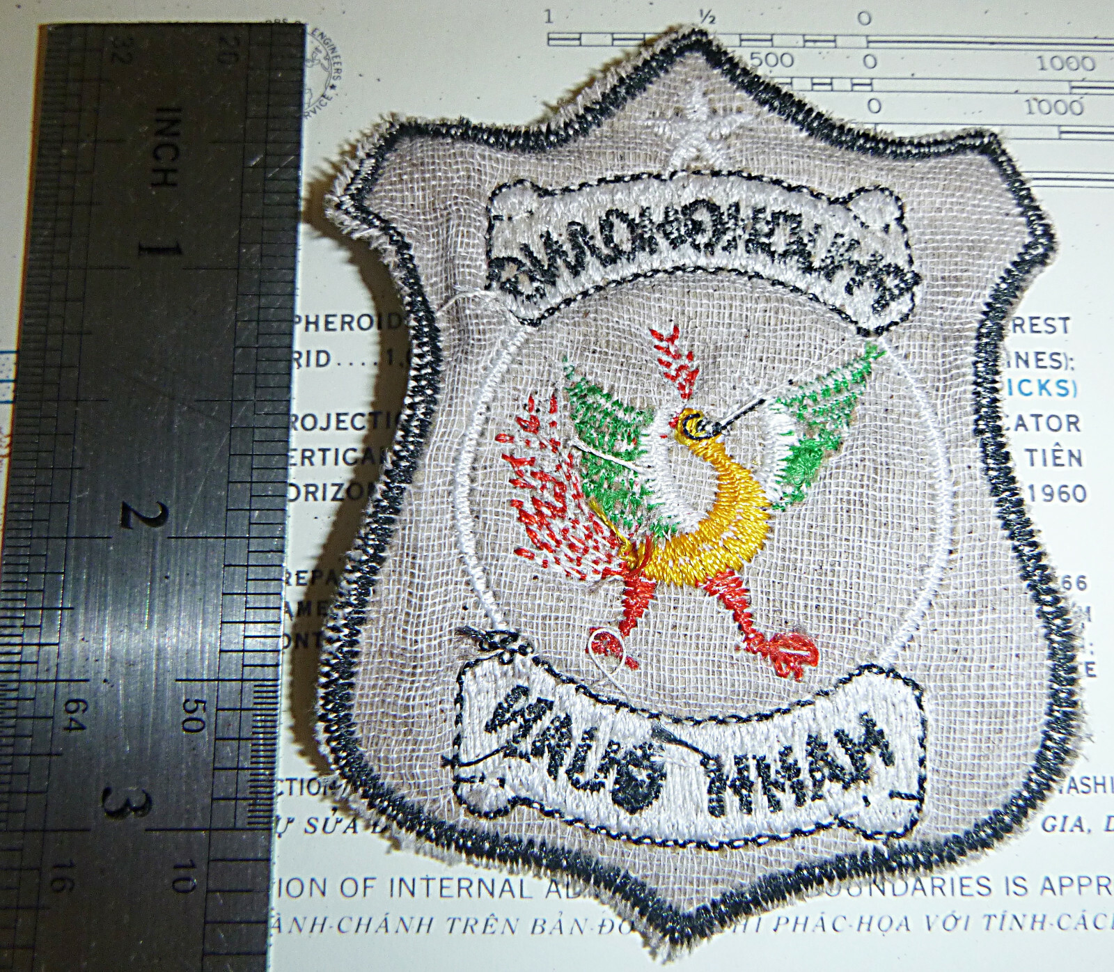 CIA - Patch - USSF PHOENIX OPS - CIA ASSASSINATION PROGRAM, Vietnam War - M.59