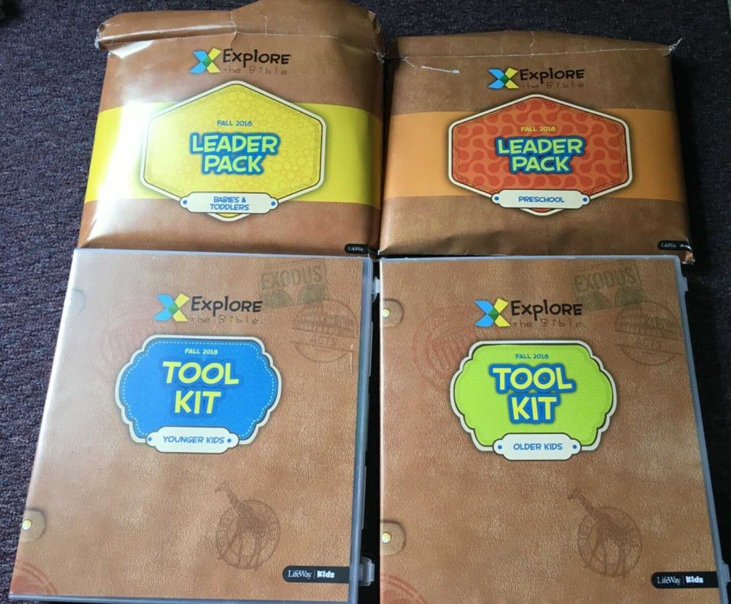 LifeWay Explore the Bible Tool Kit Fall 2018 Children’s Church lessons