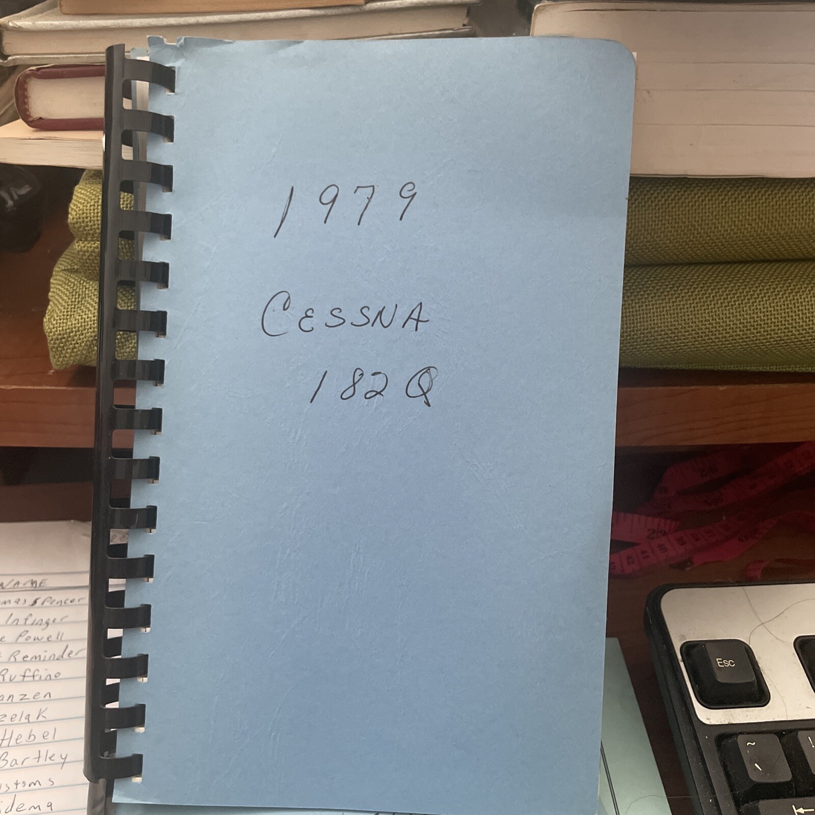 1978 - 1979 Cessna 182Q Airplane Pilot's Operating Manual