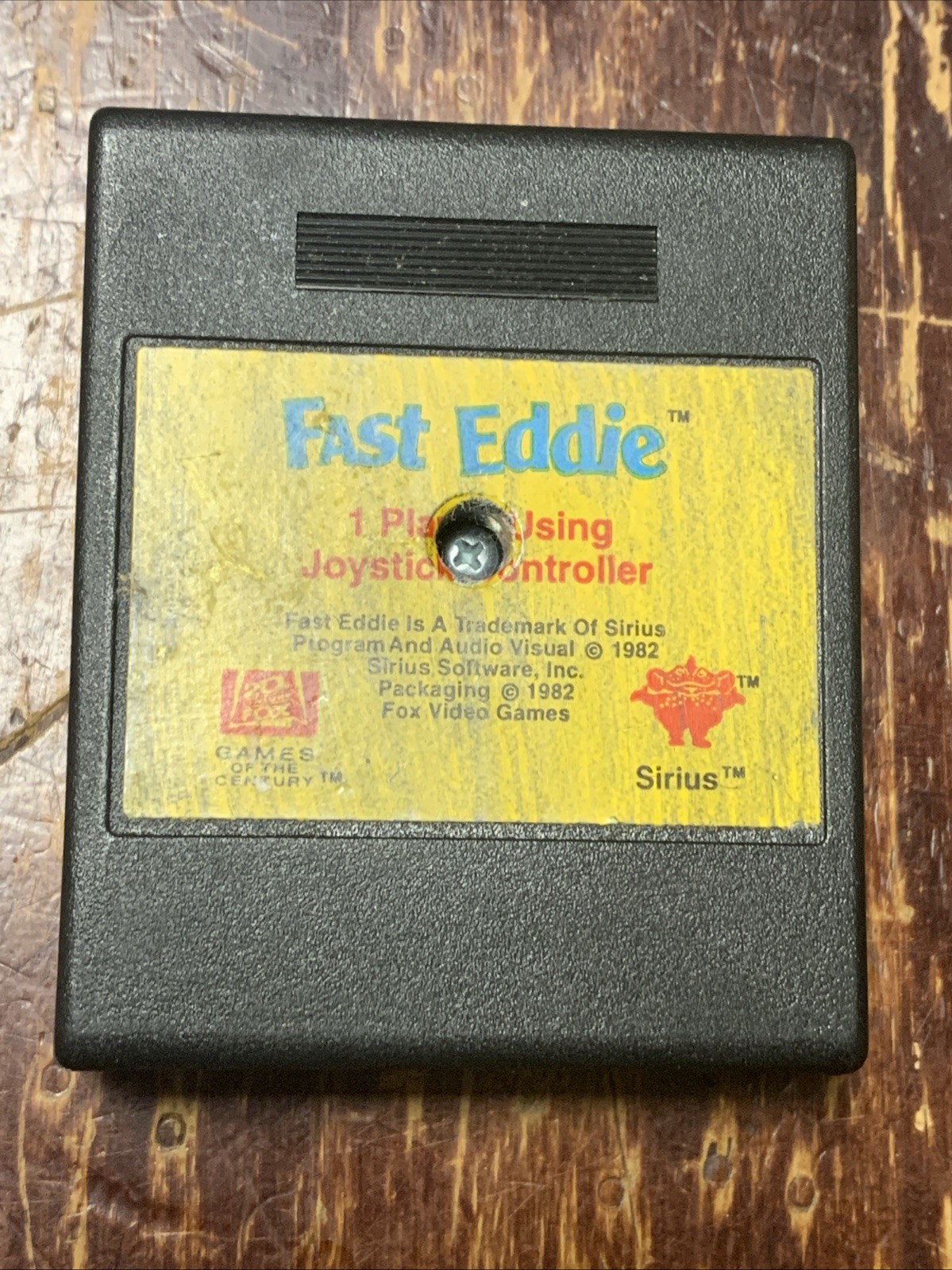 Fast Eddie Cartridge - Atari 400/800/XL/XE (Vintage 1982)