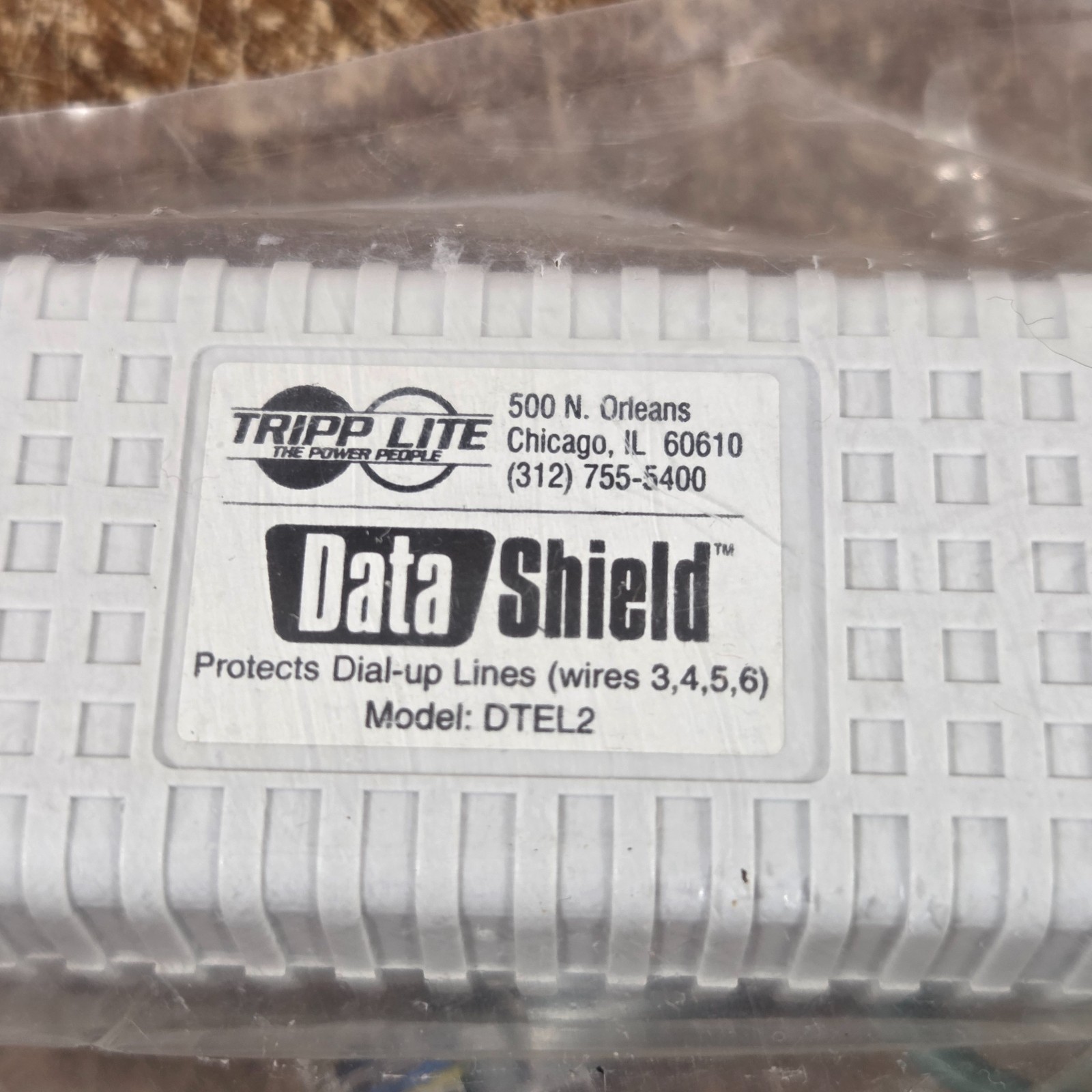 Vintage Tipp Lite Data Shield DTEL2 Retro Computer
