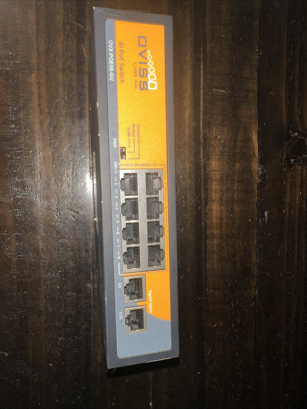 Ovisslabs Inc 10 Port POE Switches CCTV Ethernet Security Surveillance System