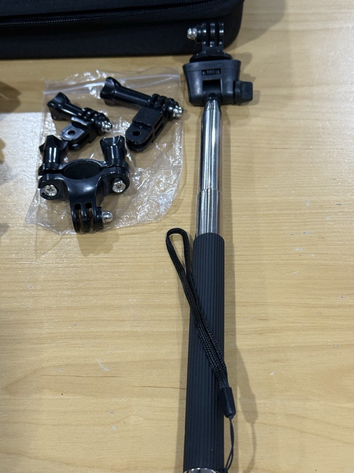 Action Camera Accessory Bundle New (Open Box) Never Used. Comes with Case