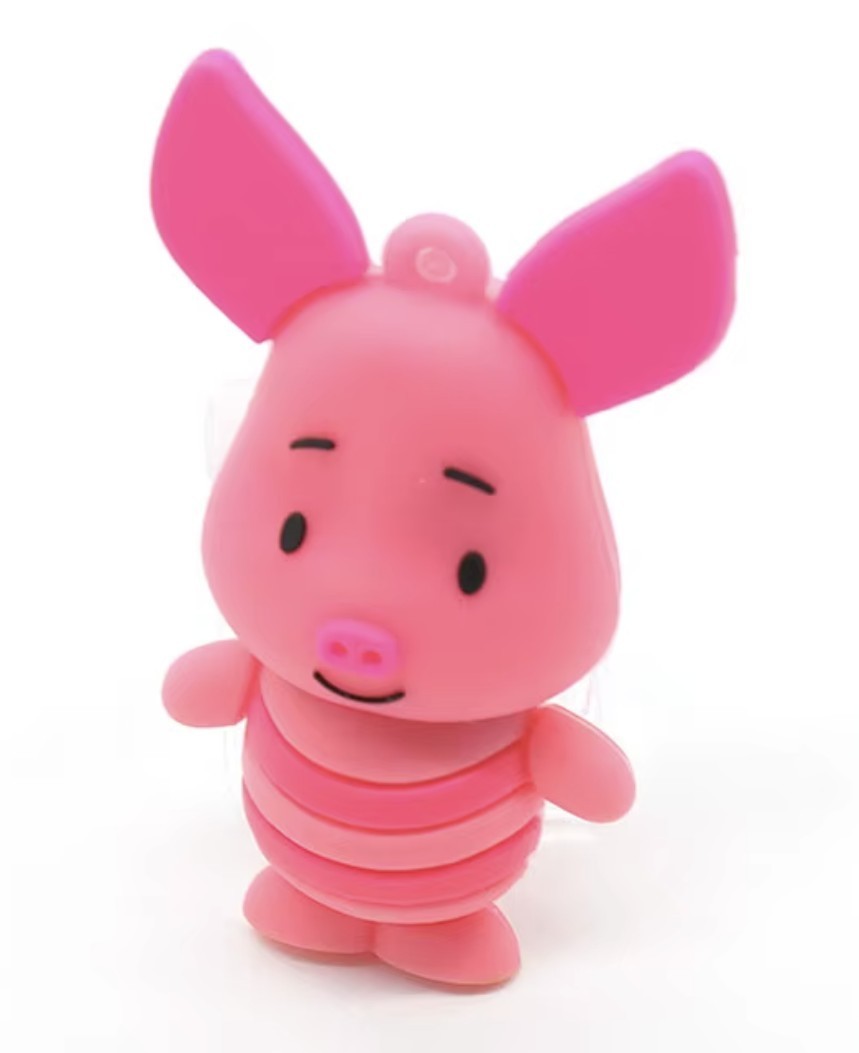 2.0 16gb 32gb 64gb 128gb Pink Piglet Pooh Cartoon USB Flash Thumb Drive USA Ship