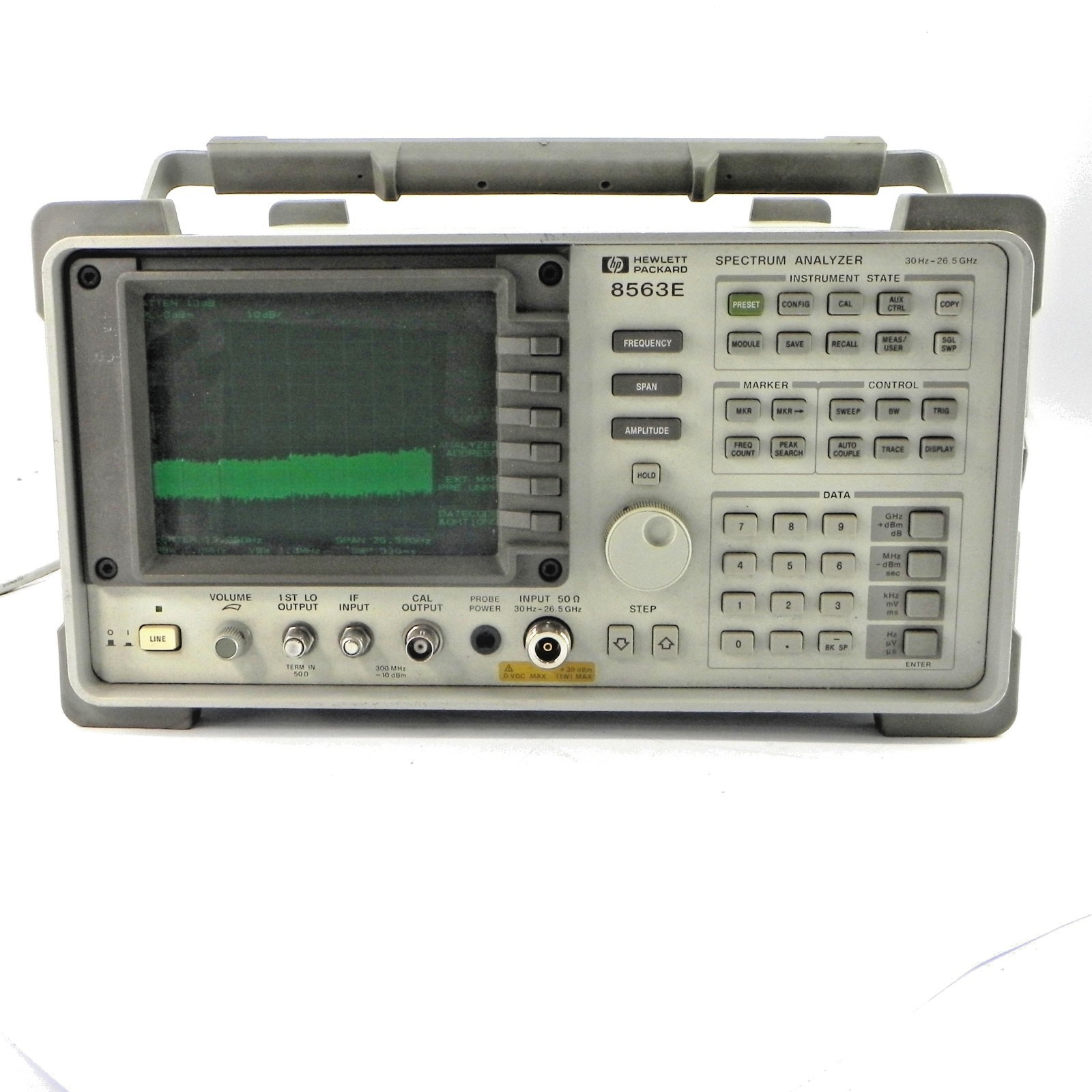 Keysight 8563E Spectrum Analyzer, 9 kHz to 26.5 GHz