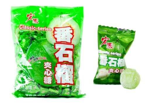 Hong Yuan Classic Pineapple Guava Lychee Green Apple Candy Mix 4 Packs