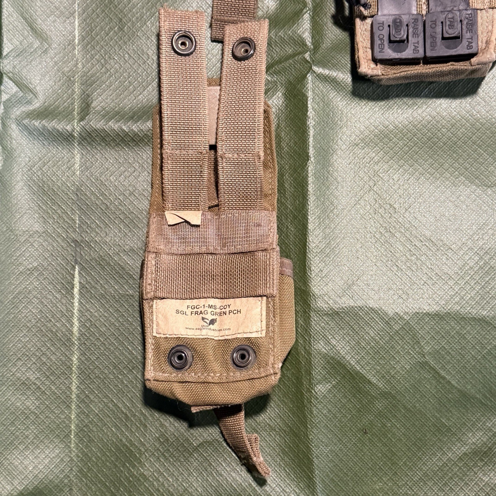Tactical Tailor / Eagle Industries Fighting Load MOLLE Pouch Package - Coyote