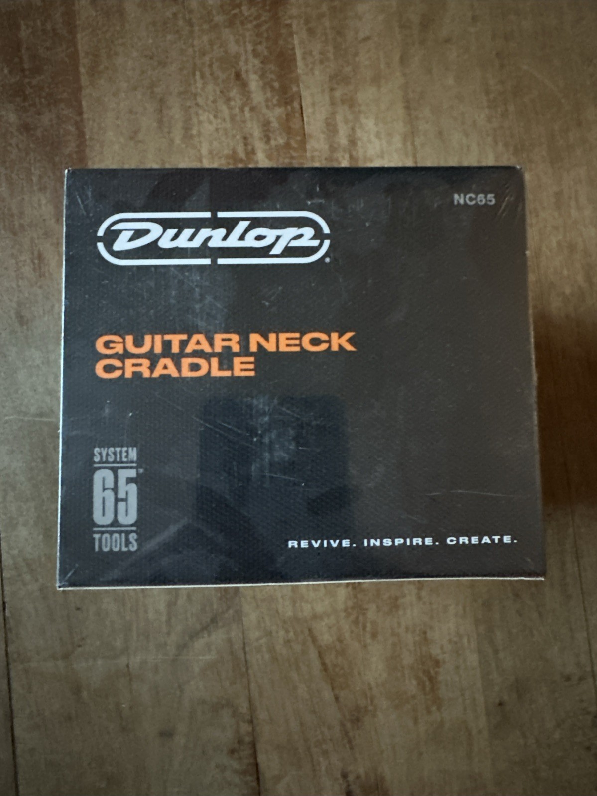 Dunlop System 65 Guitar Neck Cradle - Self Aligning - Black - New Unopened