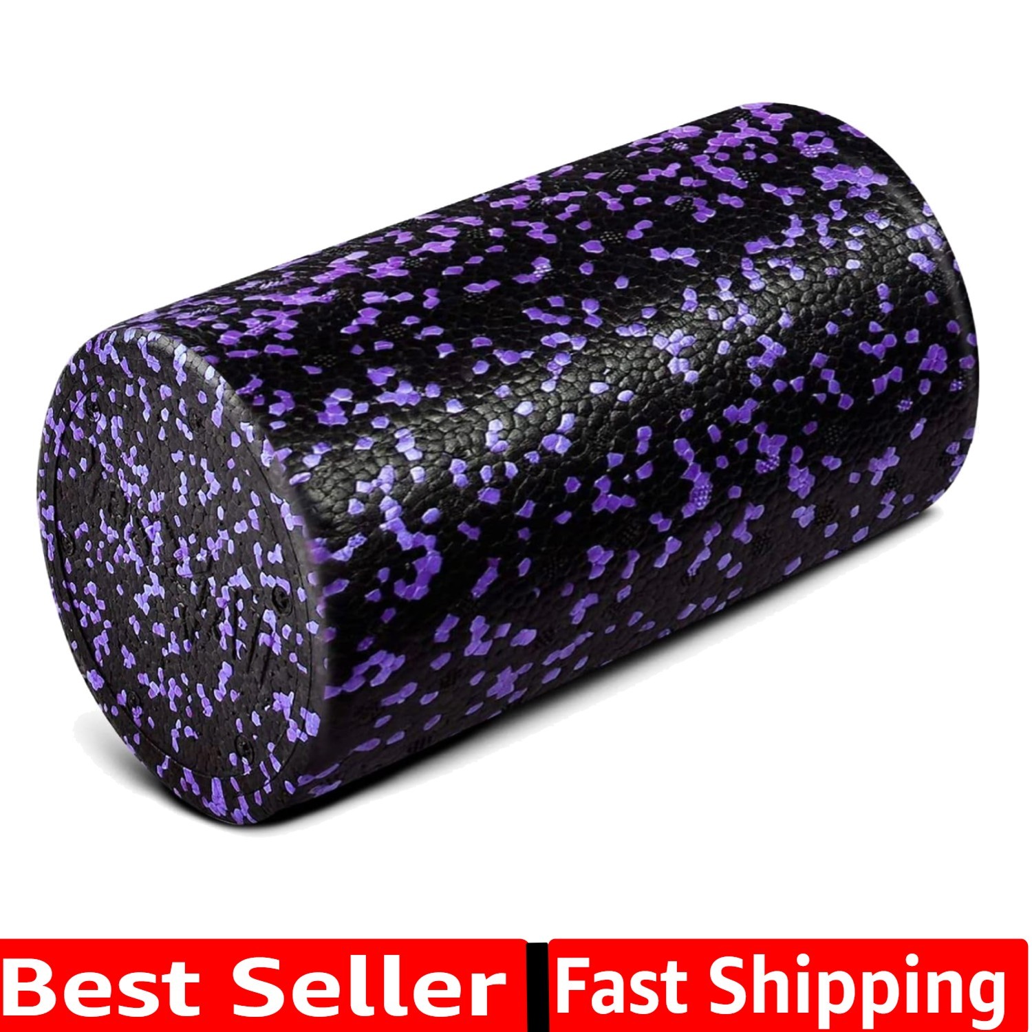High-Density EPP Round Back Roller Foam, Exercise Foam Roller for Yoga, Pilat...