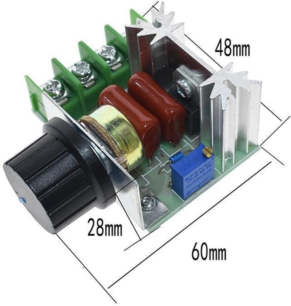 2000W PWM Dimmer Speed Regulator AC 50-220V 2000Wmax 25A SCR Constant Adjusta...