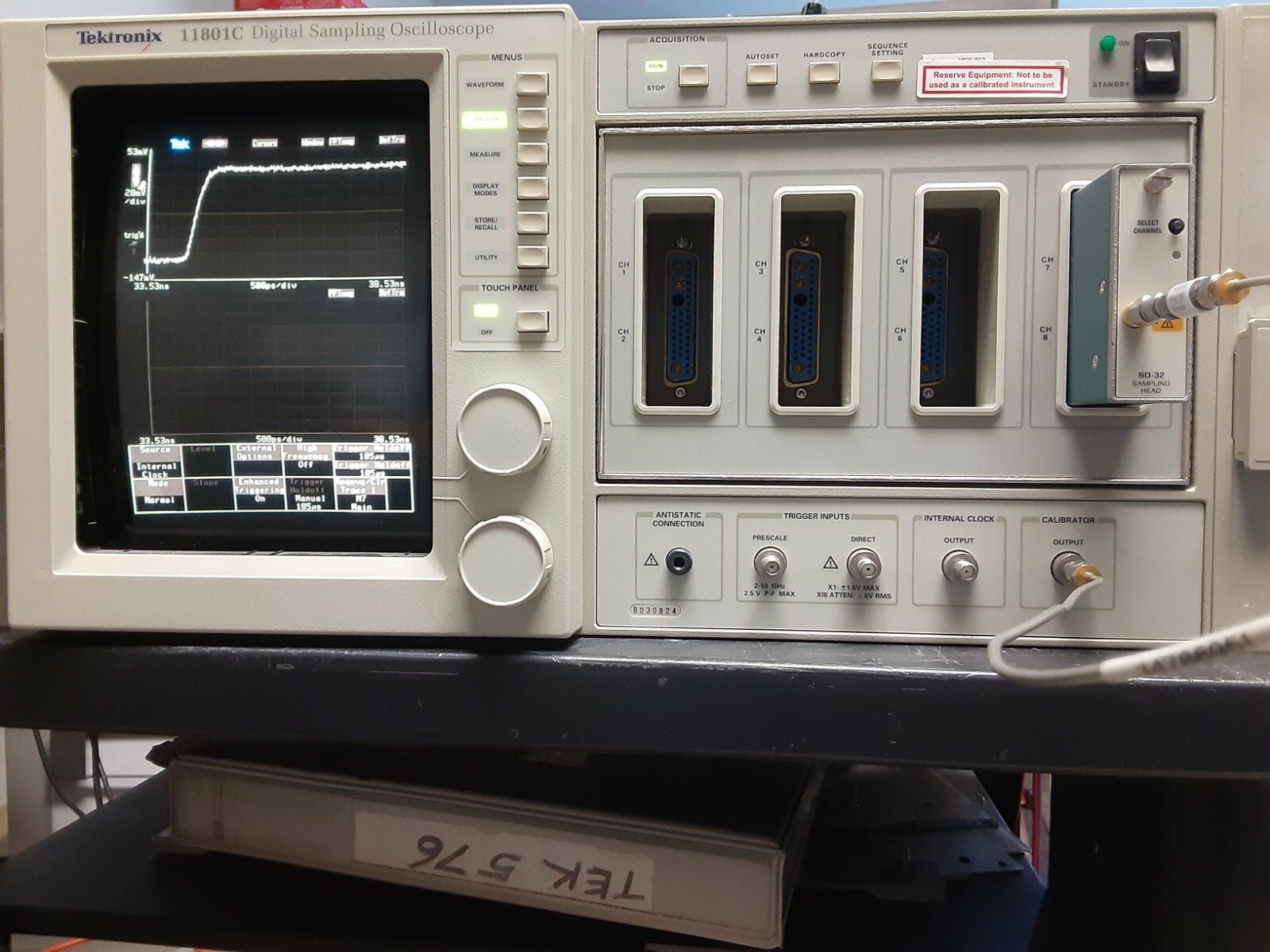 Tektronix SD-32 Sampling Head TESTED for Tektronix 11801A/B/C oscilloscope 40GHz