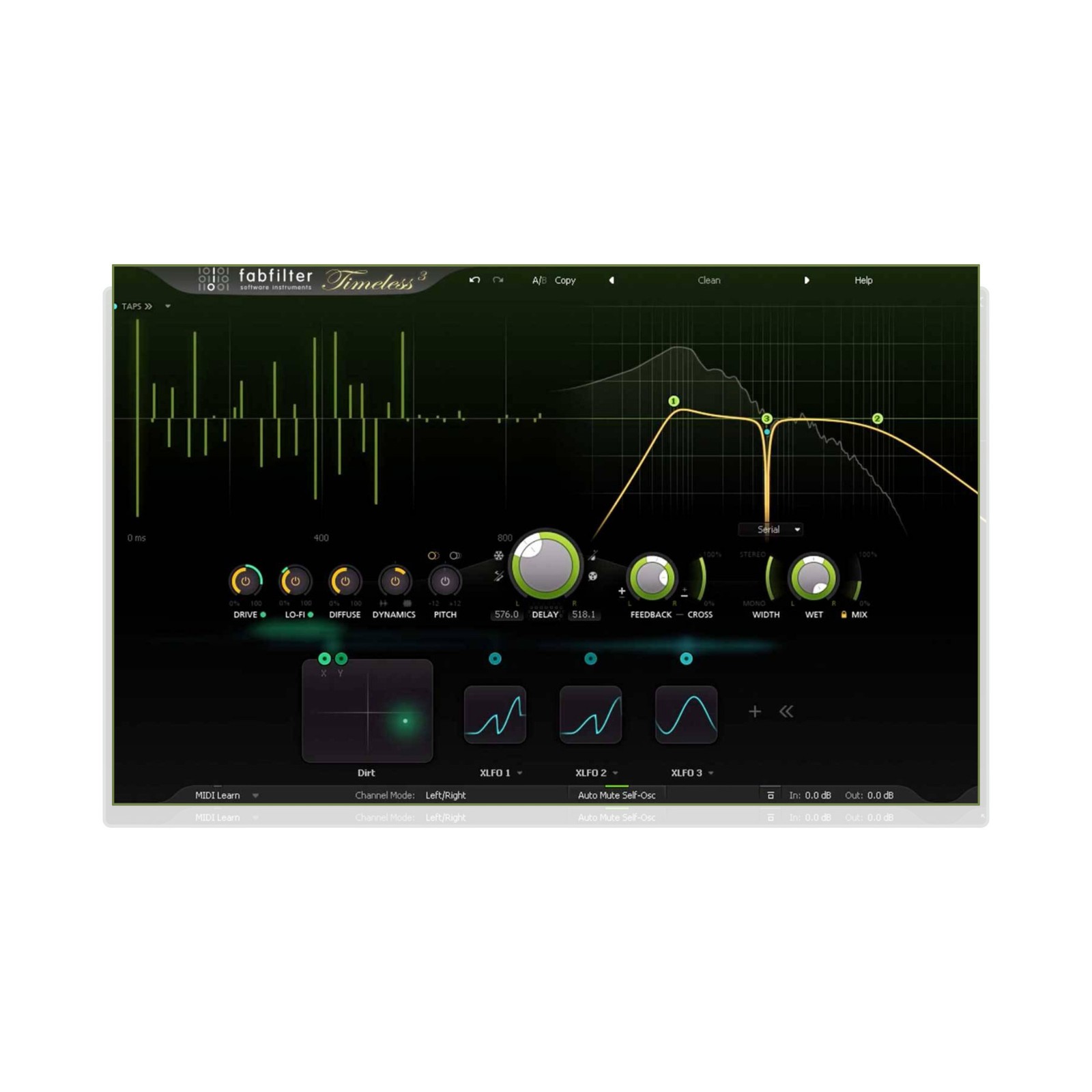 FabFilter Timeless 3 Tape Delay Plug-in Upgrade for Music Production