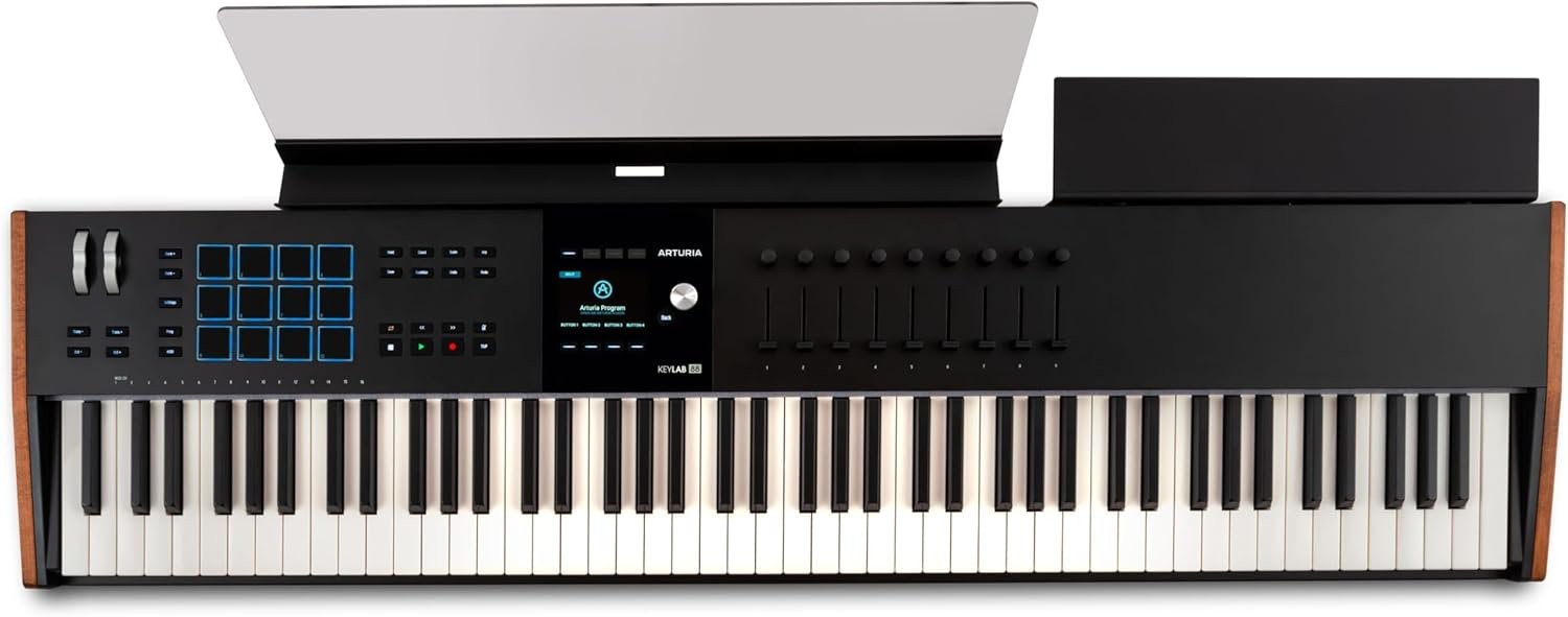 Arturia Keylab Mk3 88-key Midi Controller - Black