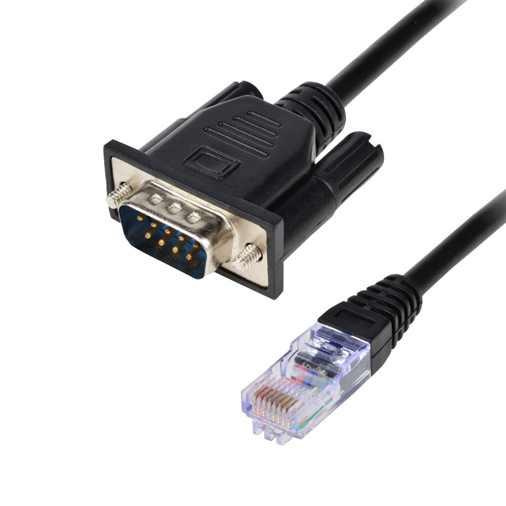 Lot of (5) DB9 To RJ45 Console 5 Feet Length Each New