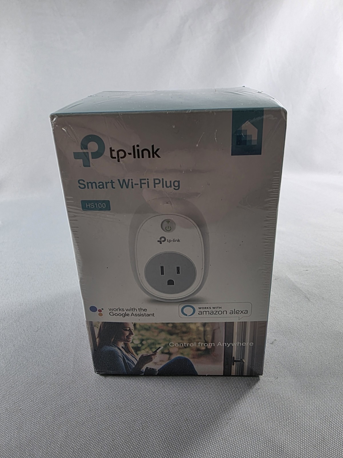 TP-Link HS100 Smart Wi-Fi Plug Kasa Outlet - Alexa & Google Assistant - New Seal
