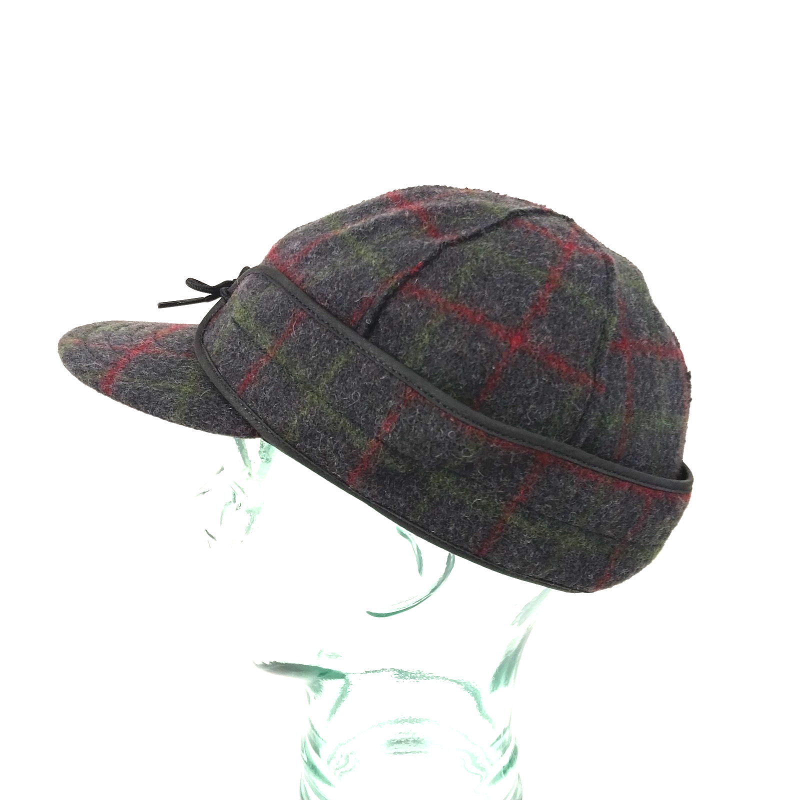 Vintage Stormy Kromer The Original Cap Gray Wool Blend Hat Men's Size 7-3/8 USA