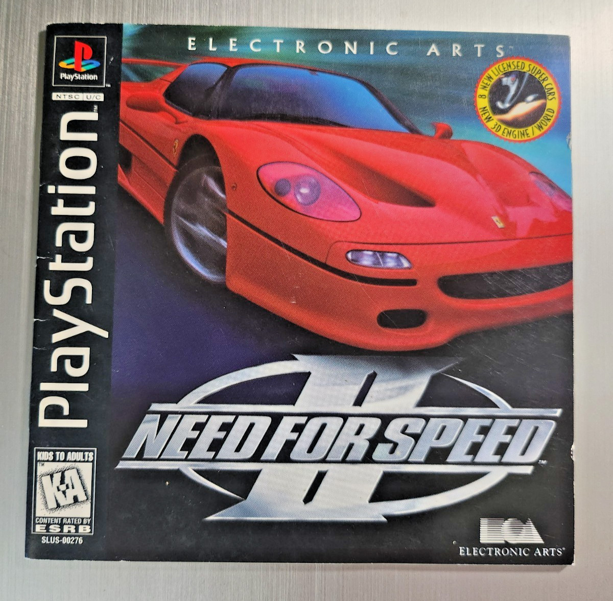 Need for Speed II Instruction Booklet - Manual Only - PlayStation