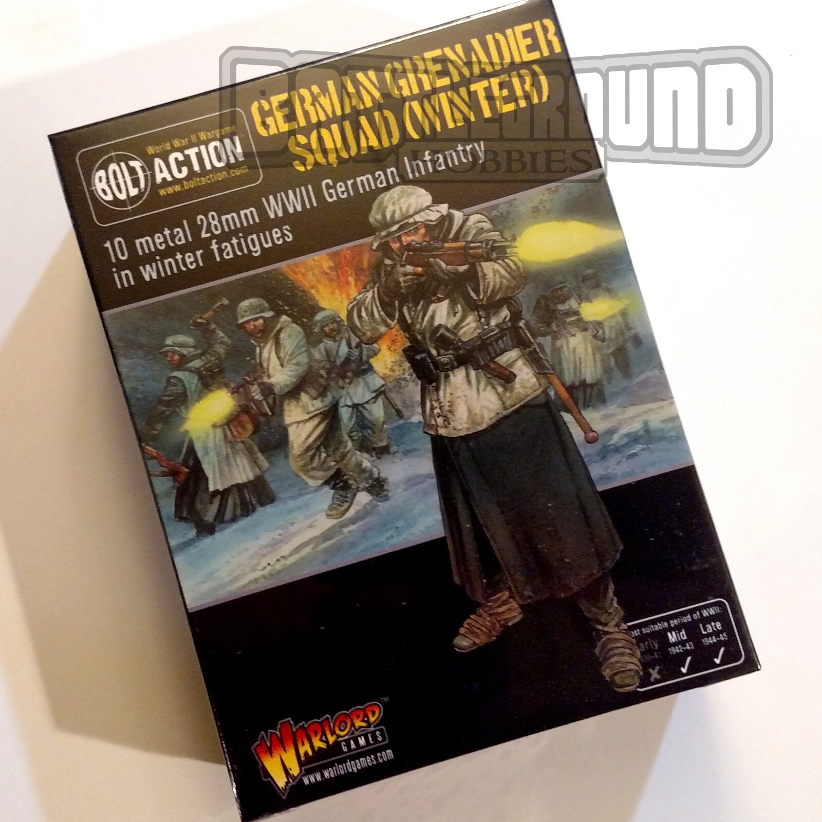Warlord Games Bolt Action - German Grenadiers Squad (Winter) - 402212002