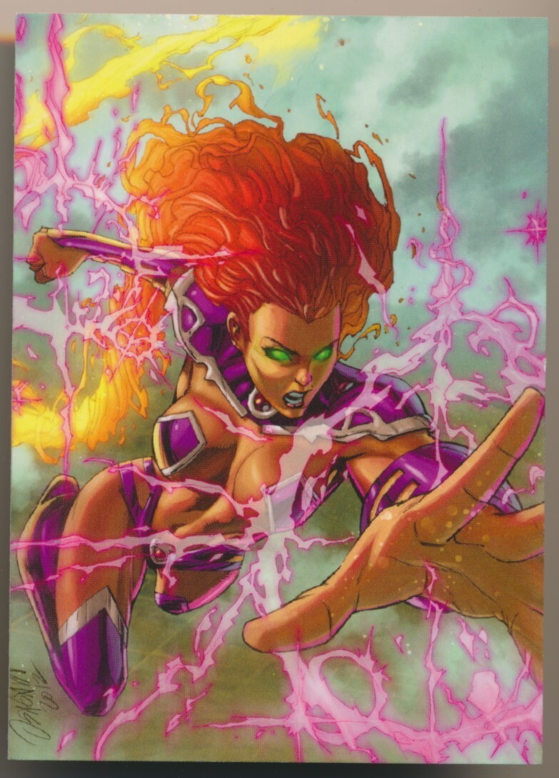 #47 STARFIRE 2012 Cryptozoic DC The New 52 TITANS