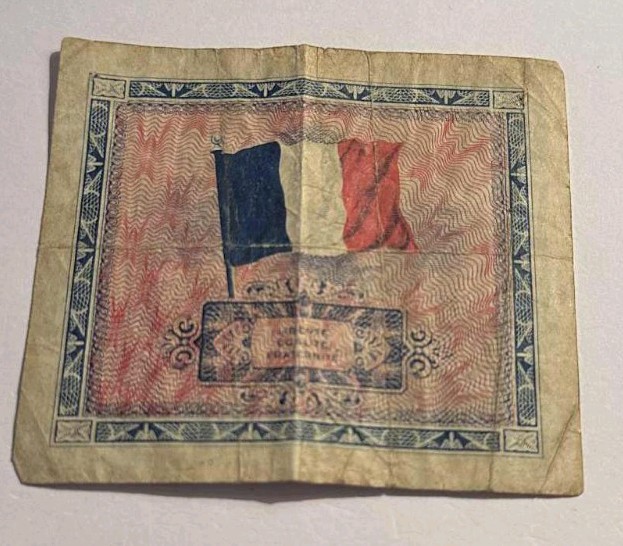 2 francs of the Allied Military Currency (AMC) 1944