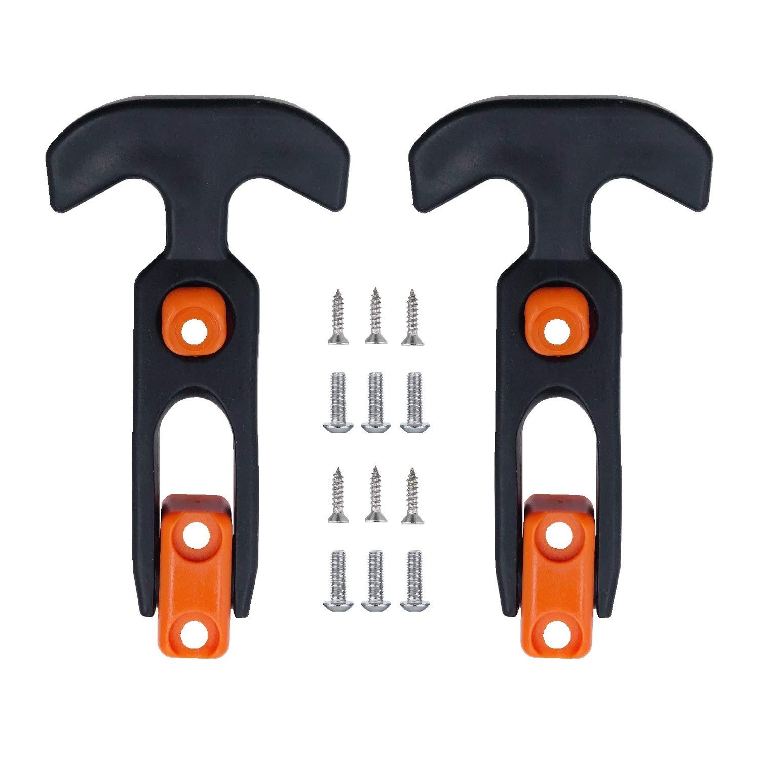 2 PCS Cooler Latch Replacements Durable Cooler Replacement Lid Latches (Orange)