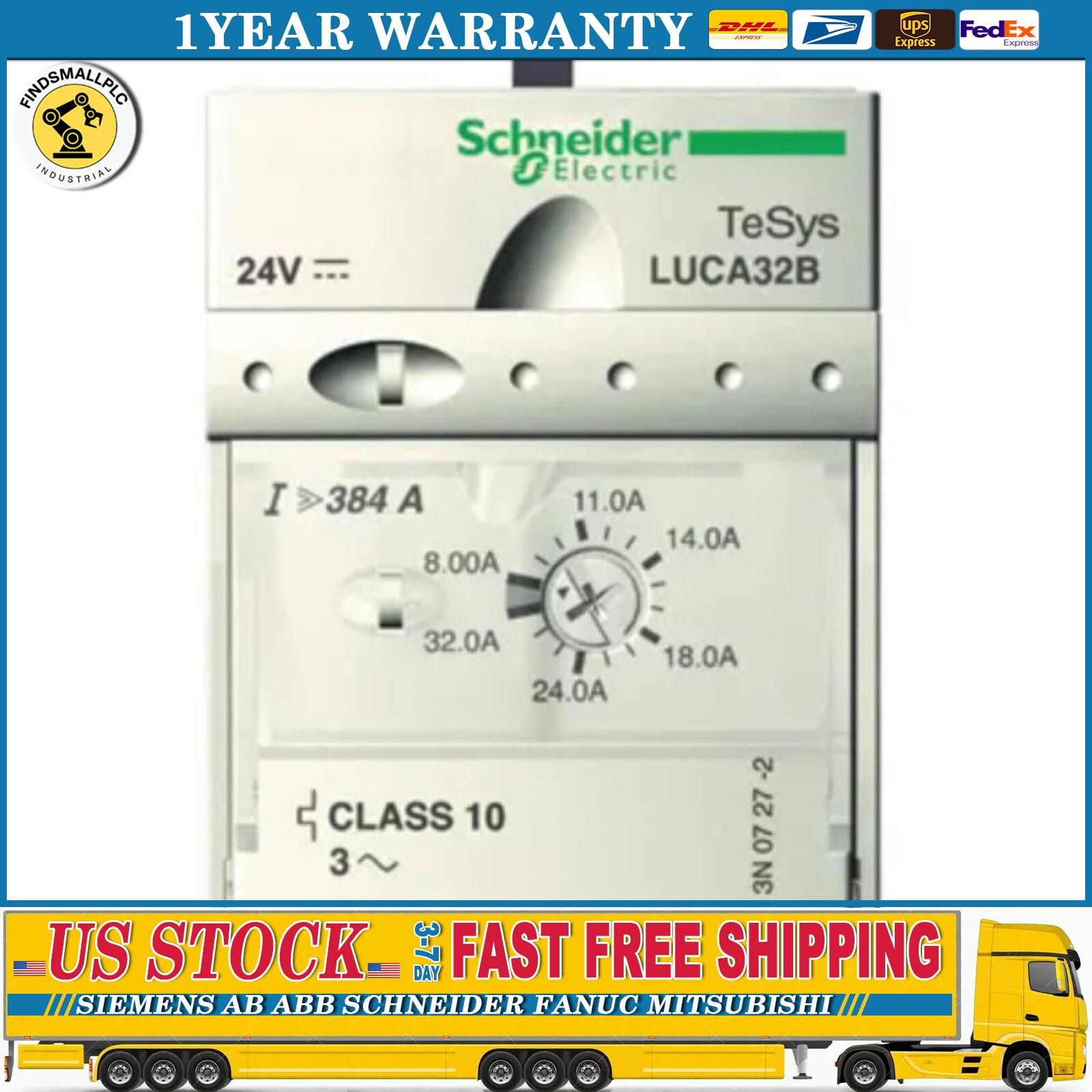 NEW Schneider Electric LUCA32B 8-32A 3P 240V~ Standard Motor Control Unit