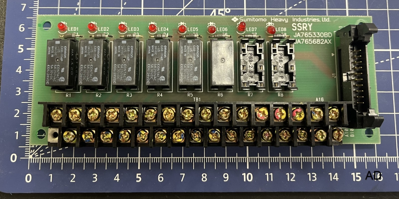 Sumitomo Heavy Industries JA765330BD Printed Circuit Board SSRY
