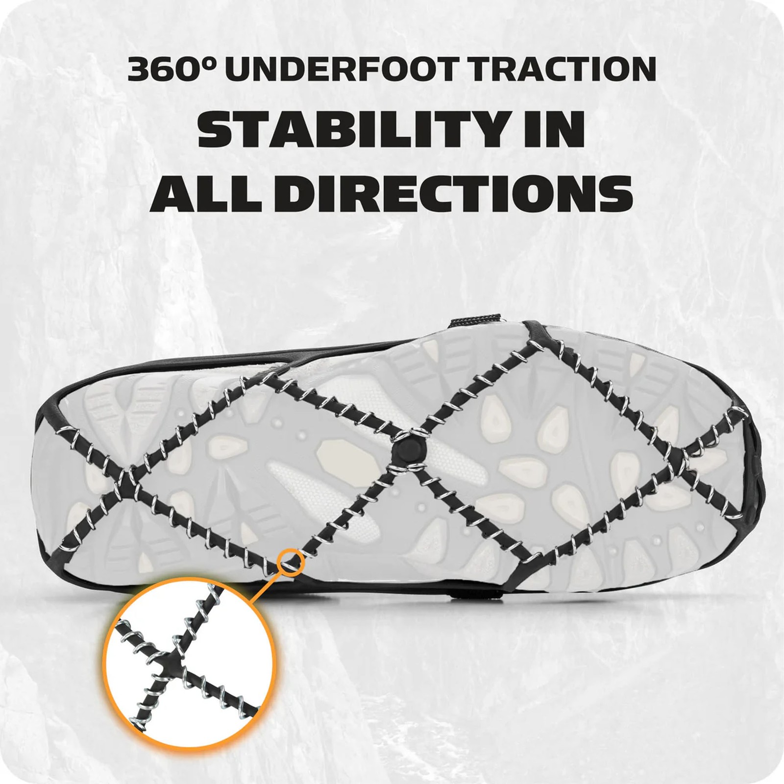 Yaktrax Pro Plus Traction Cleats For Snow and Ice