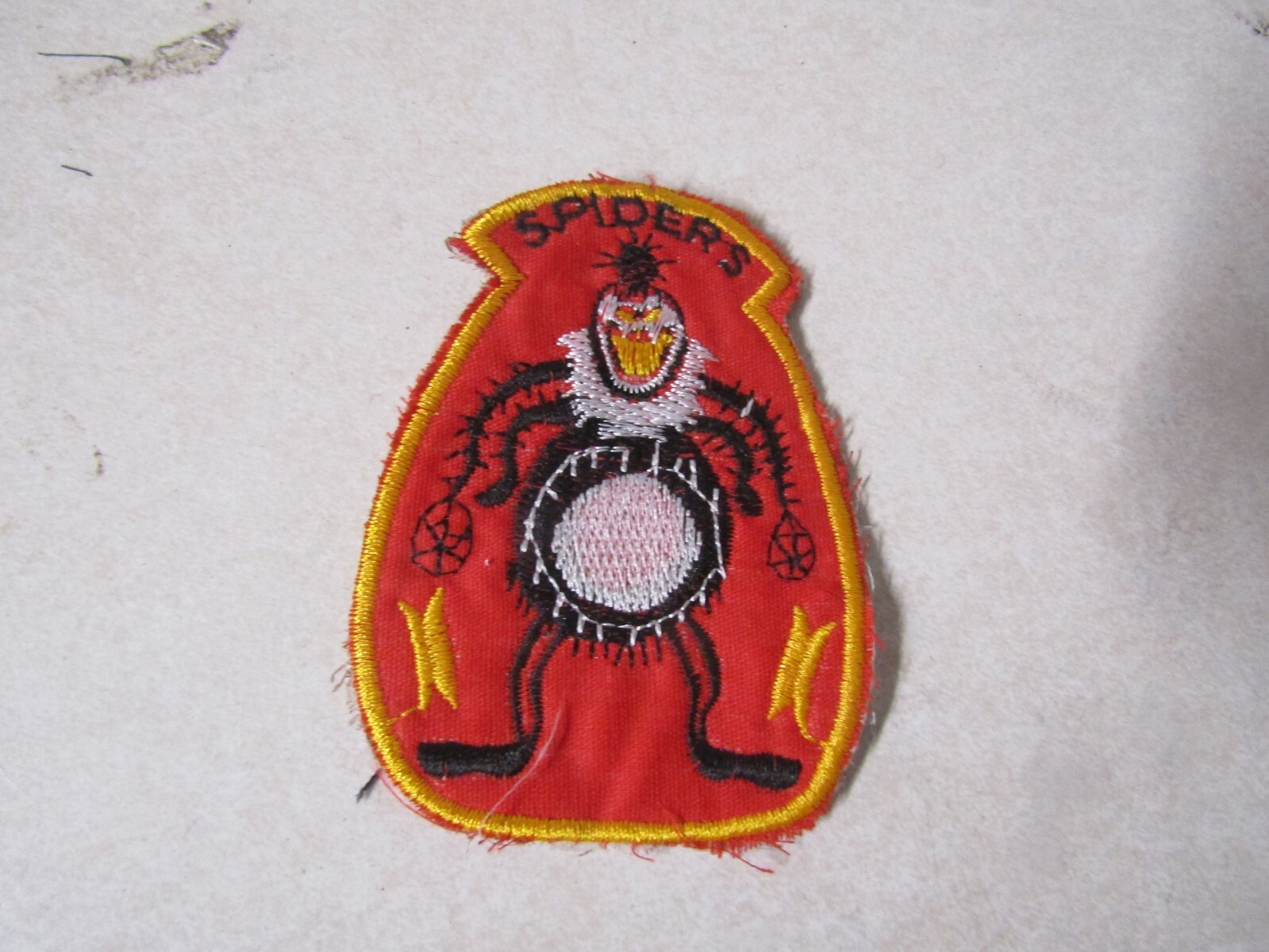MILITARY PATCH SEW ON OLD VIETNAM ERA SPIDERS
