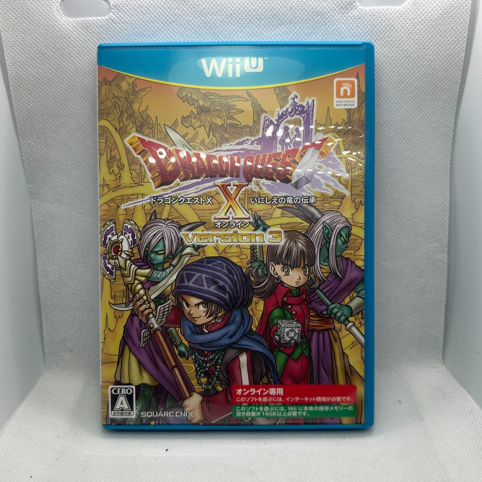 【WiiU】 Dragopn Quest X Online Version3 （from japan Working Tested）