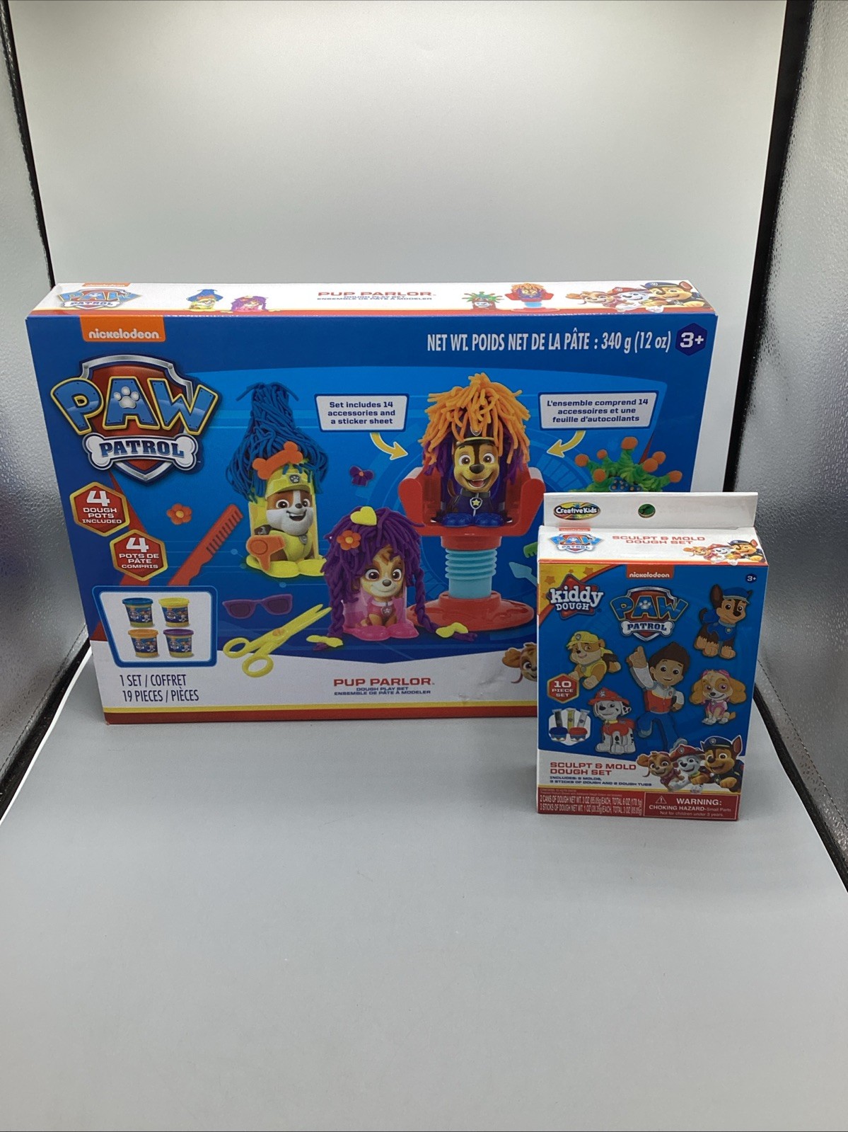 PAW Patrol Ultimate Pup Heroes & Sculpt & Mold Dough Set Bundle - NIB