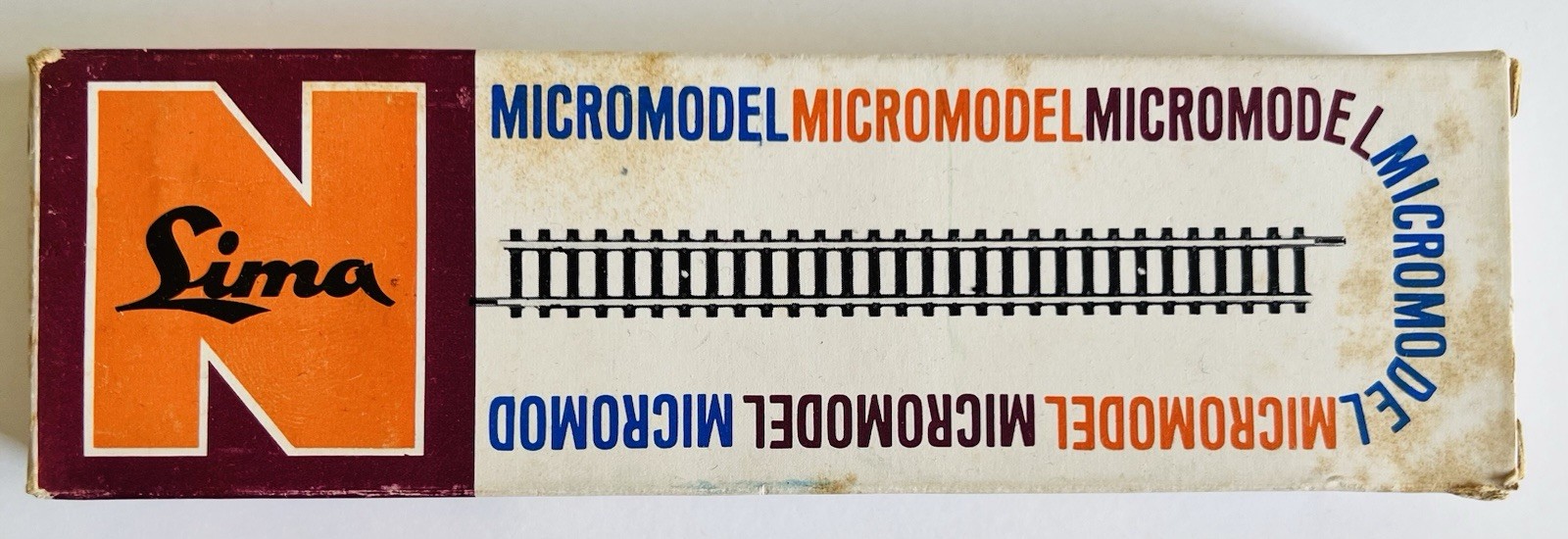 Lima Straight Track Section Length 145mm File Micromodel 501 Scale N 12 Pieces